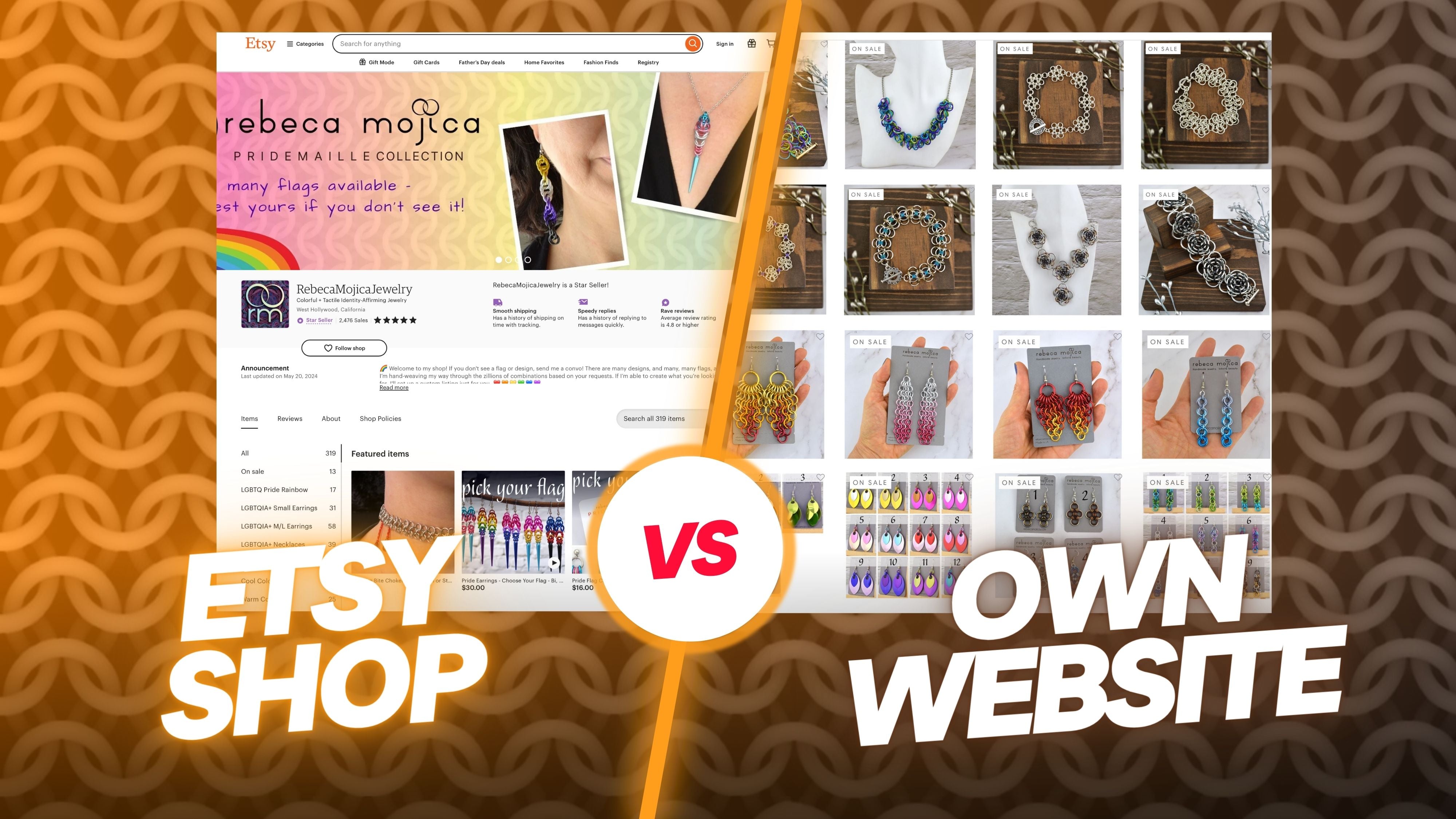 Shop Handmade: Etsy vs. Artist Websites - What's Best for Makers?
