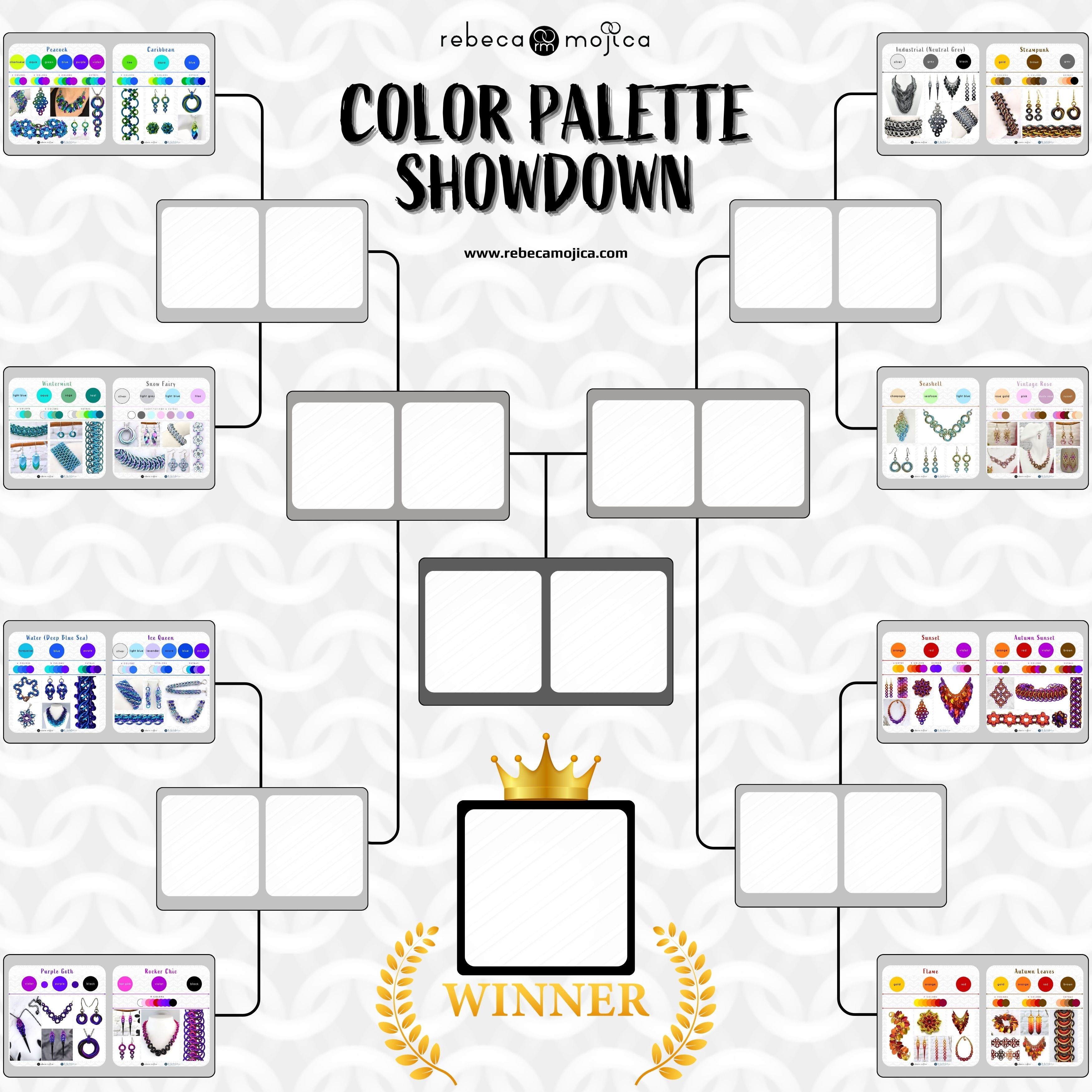 March Madness Color Palette Showdown!