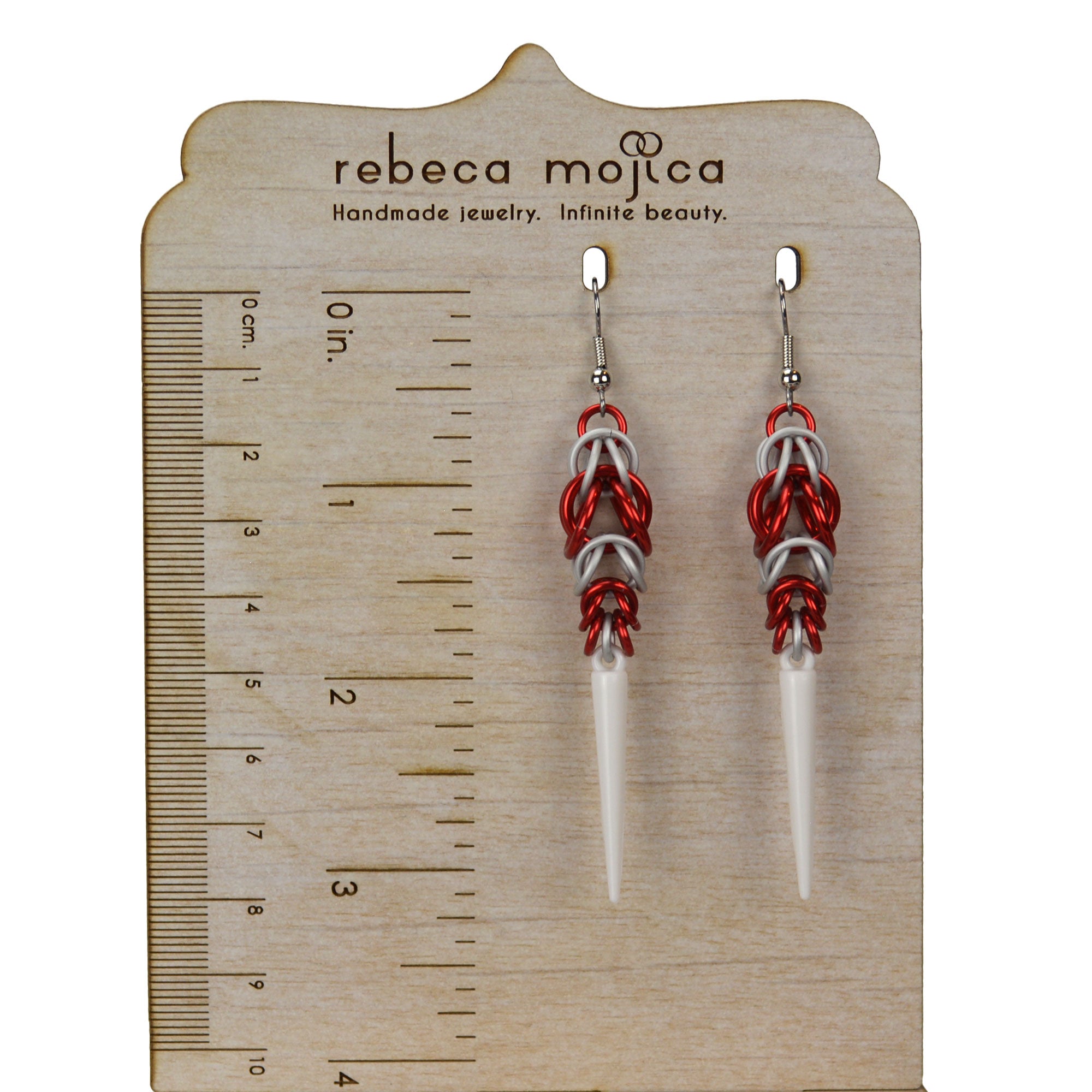 Candy Cane Spike Earrings