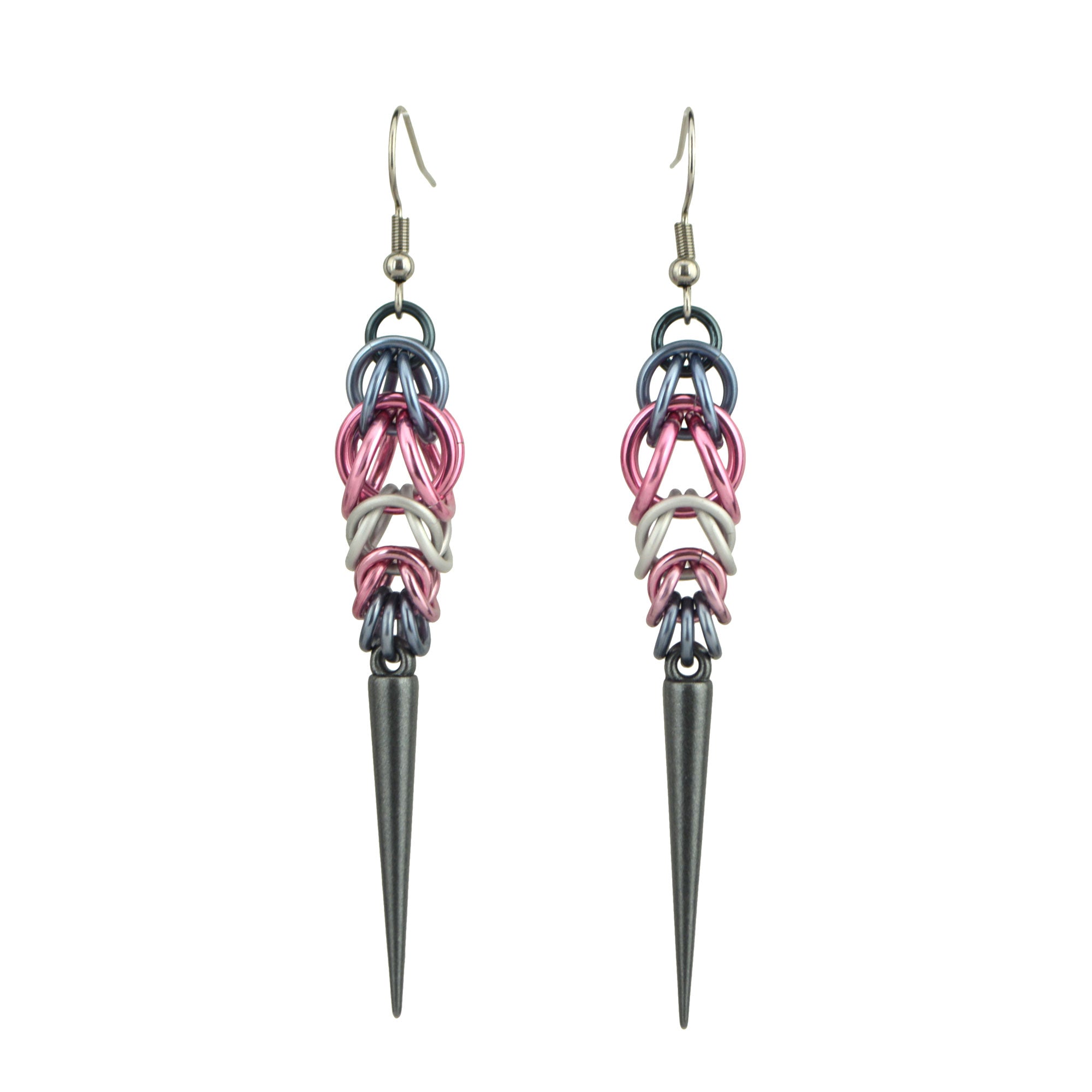 Pride Spike Earrings - Choose Your Flag