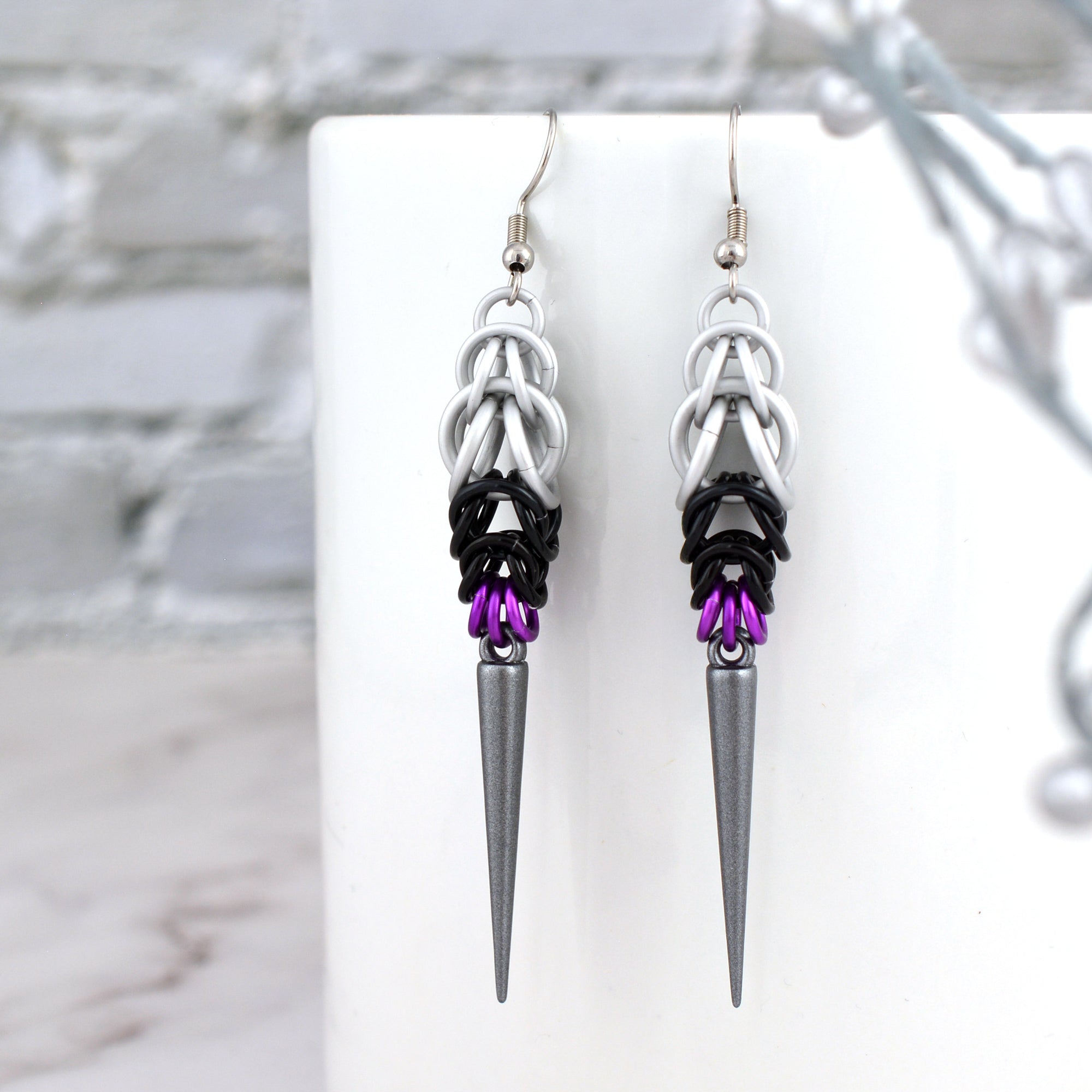 Pride Spike Earrings - Choose Your Flag