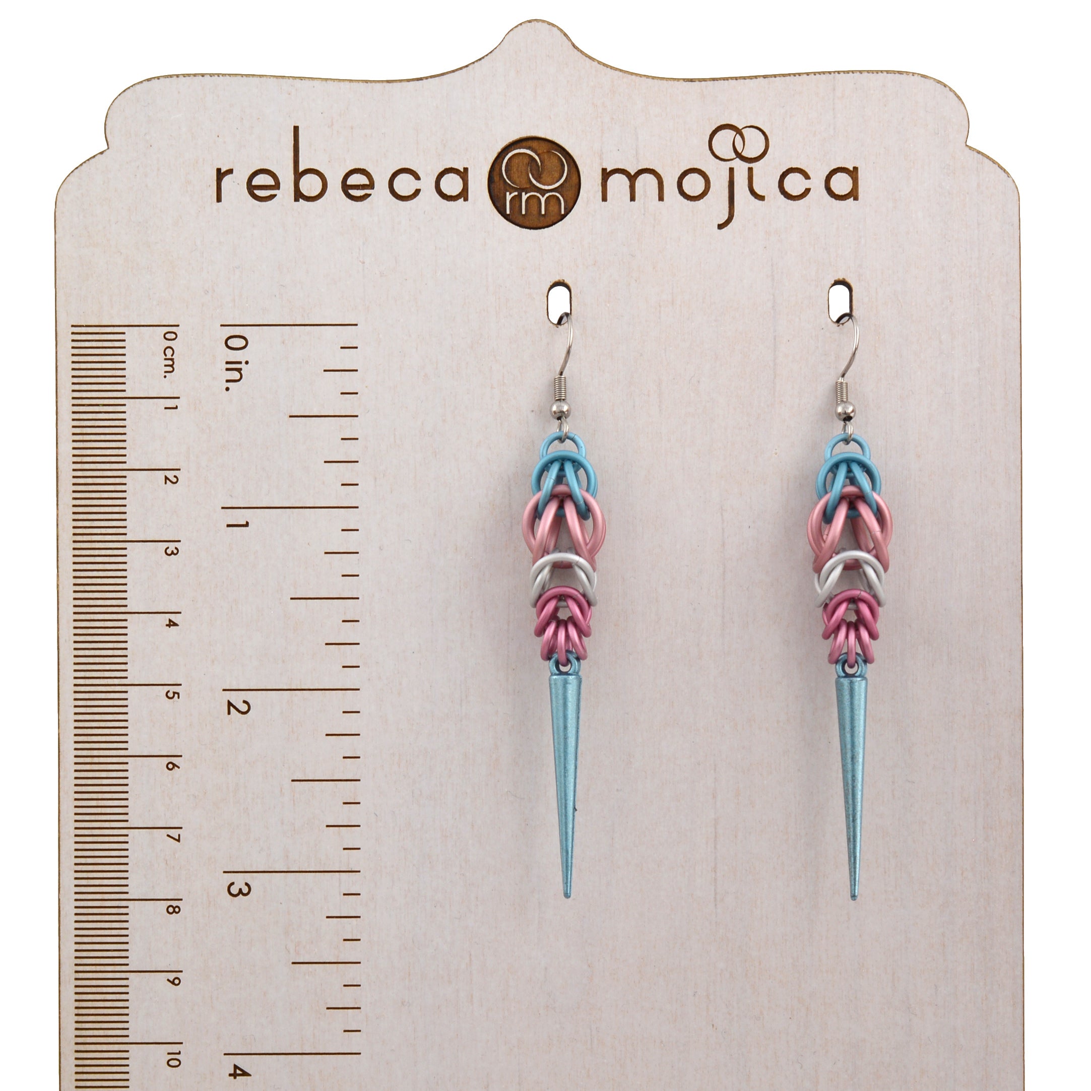 Transgender Pride - Spike Earrings