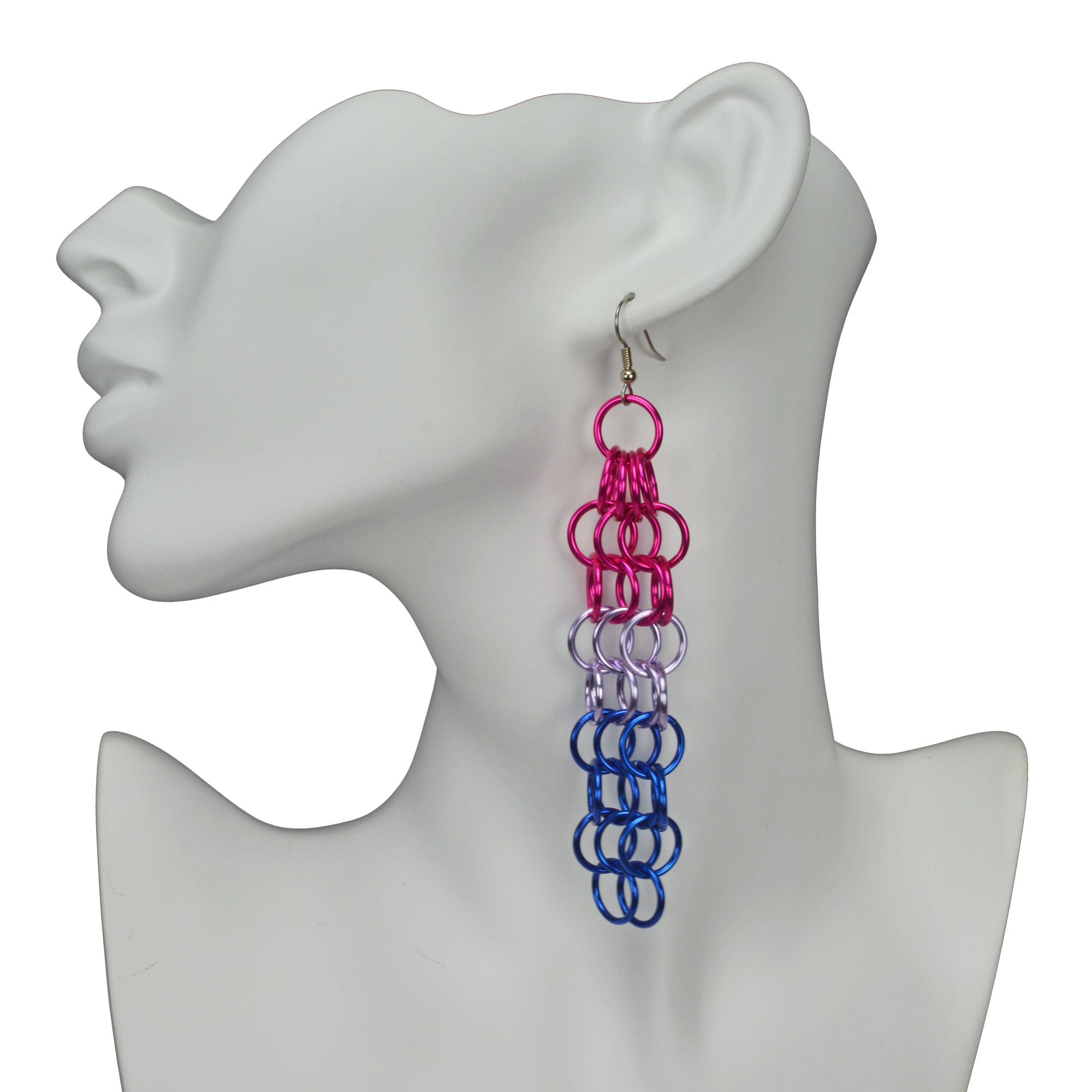 Bisexual Pride - Mesh Earrings