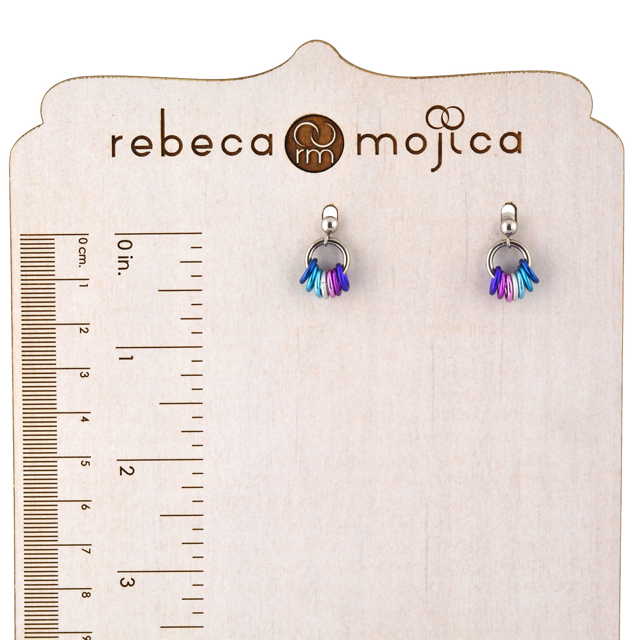 Berrisexual Pride - Tiny Flag Earring Studs