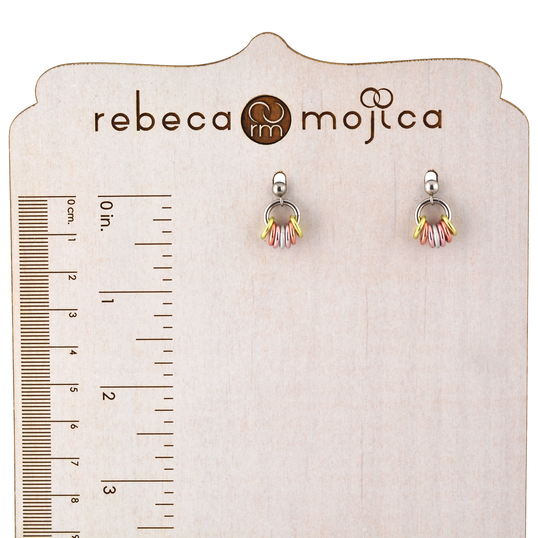 Pangender Pride - Tiny Flag Earring Studs