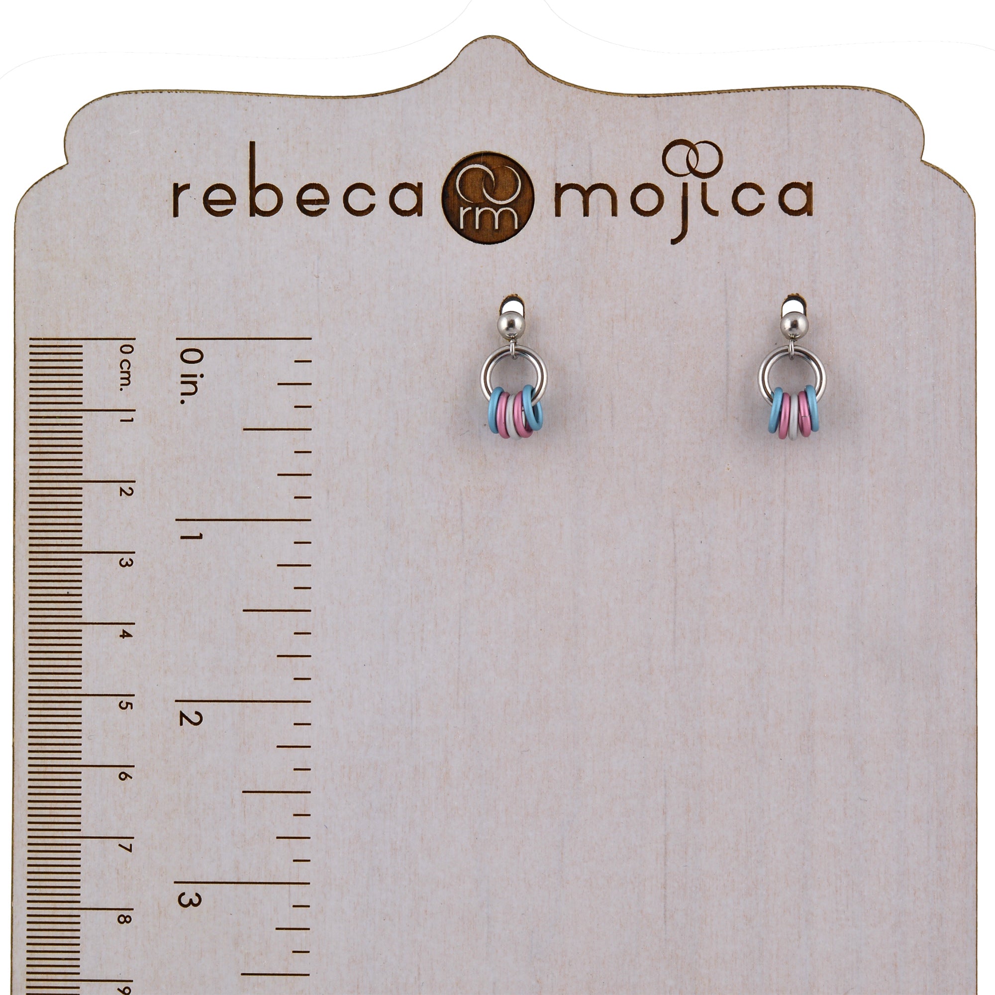 Transgender Pride - Tiny Flag Earring Studs