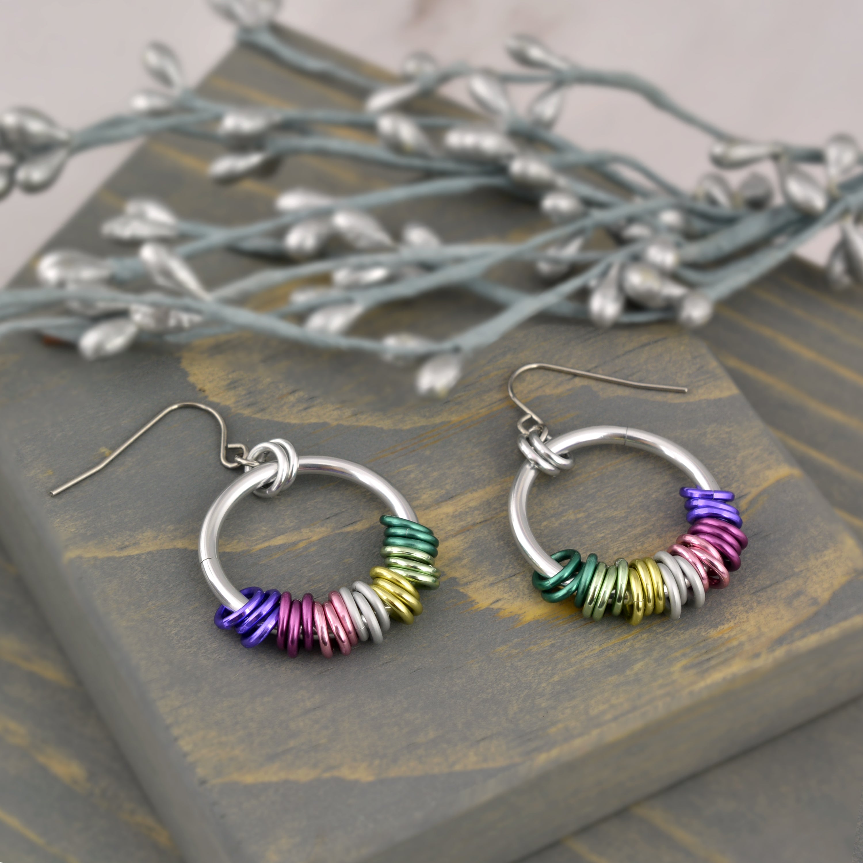 Genderfae Pride - Hoop Earring