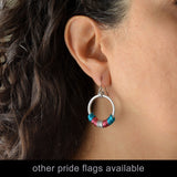 Lesbian Pride - Hoop Earring