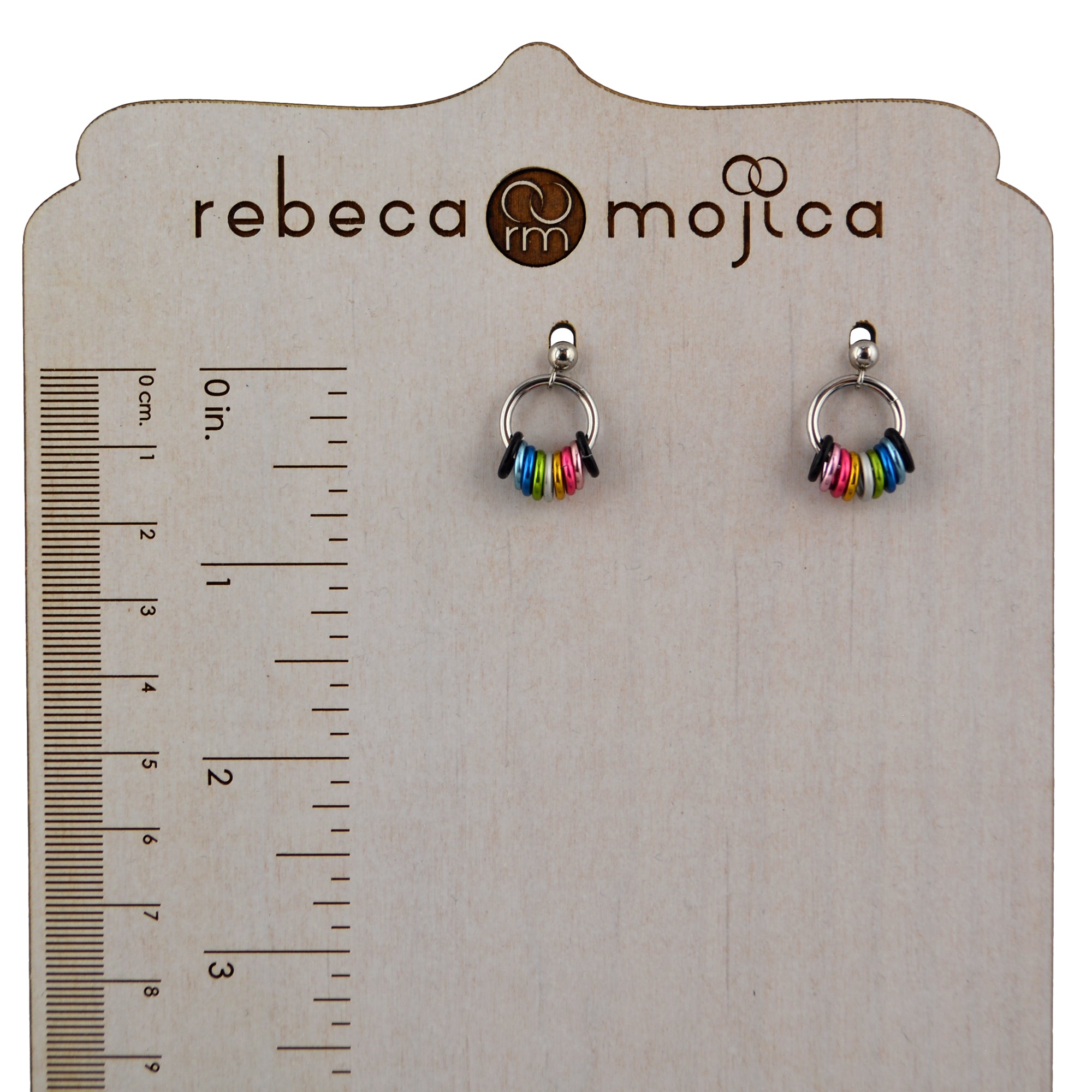 Queer Pride - Small Hoop Earring on Post