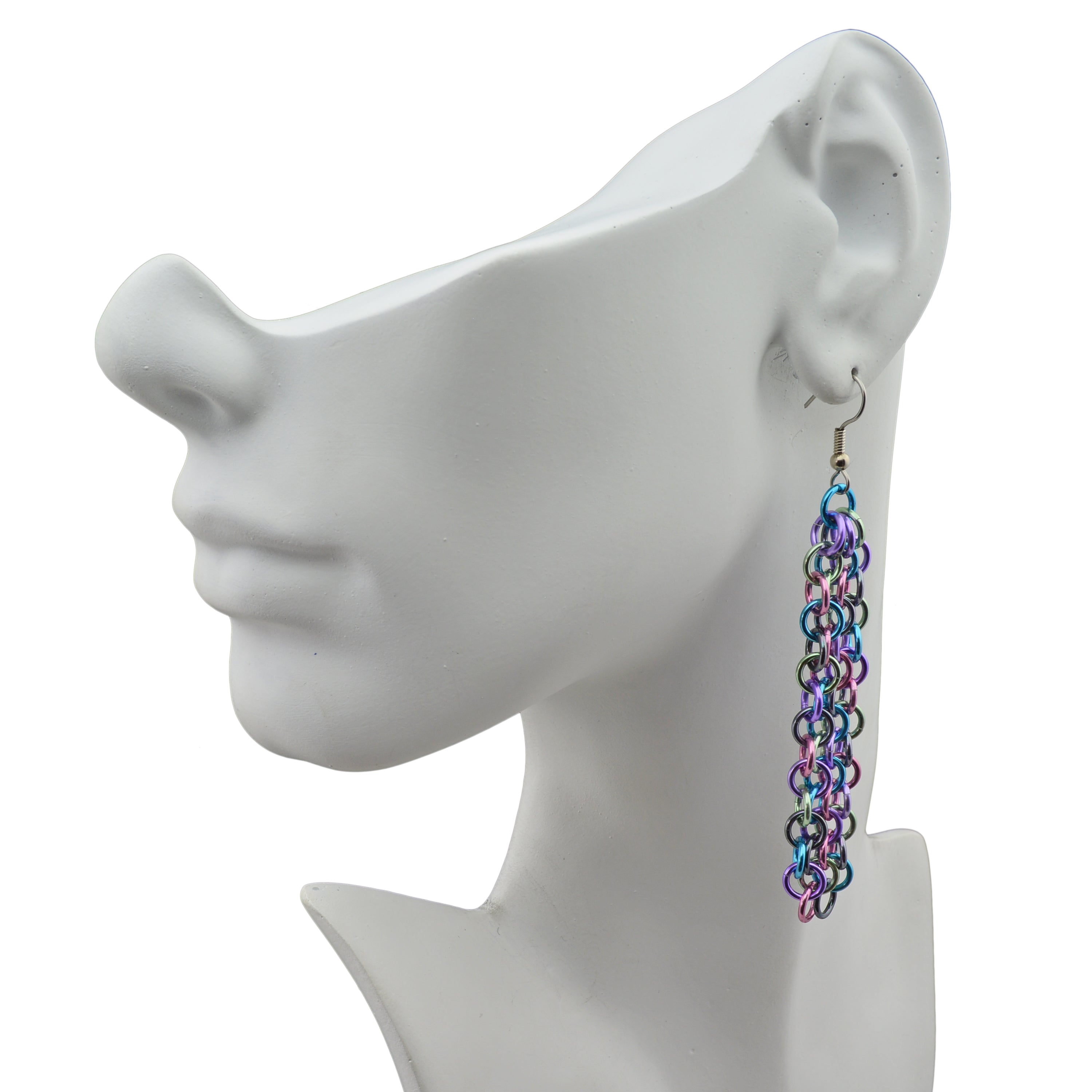 OVERSTOCK SALE: Mesh Waterfall Earring