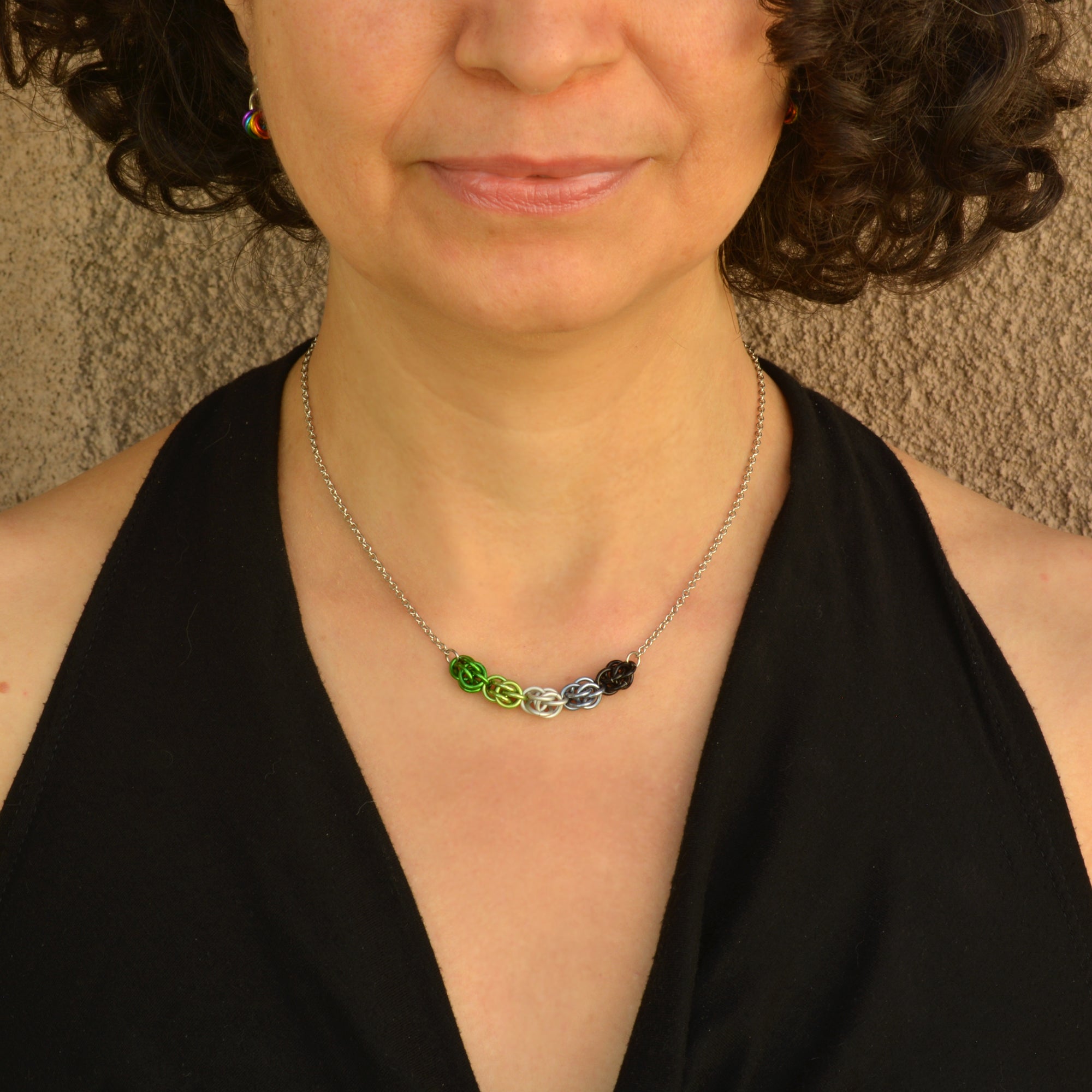 Aromantic Pride - Petite Necklace