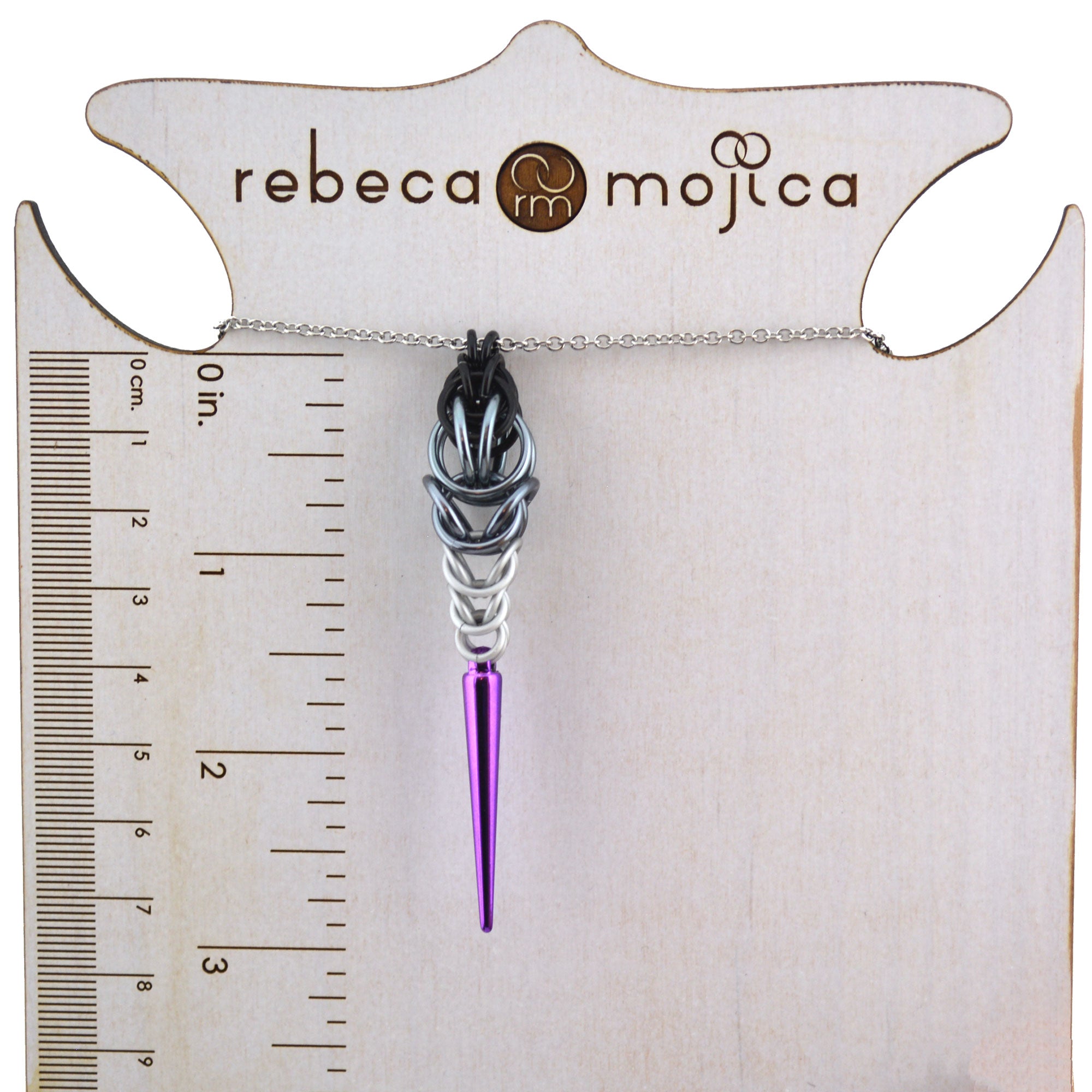 Asexual Pride - Spike Pendant