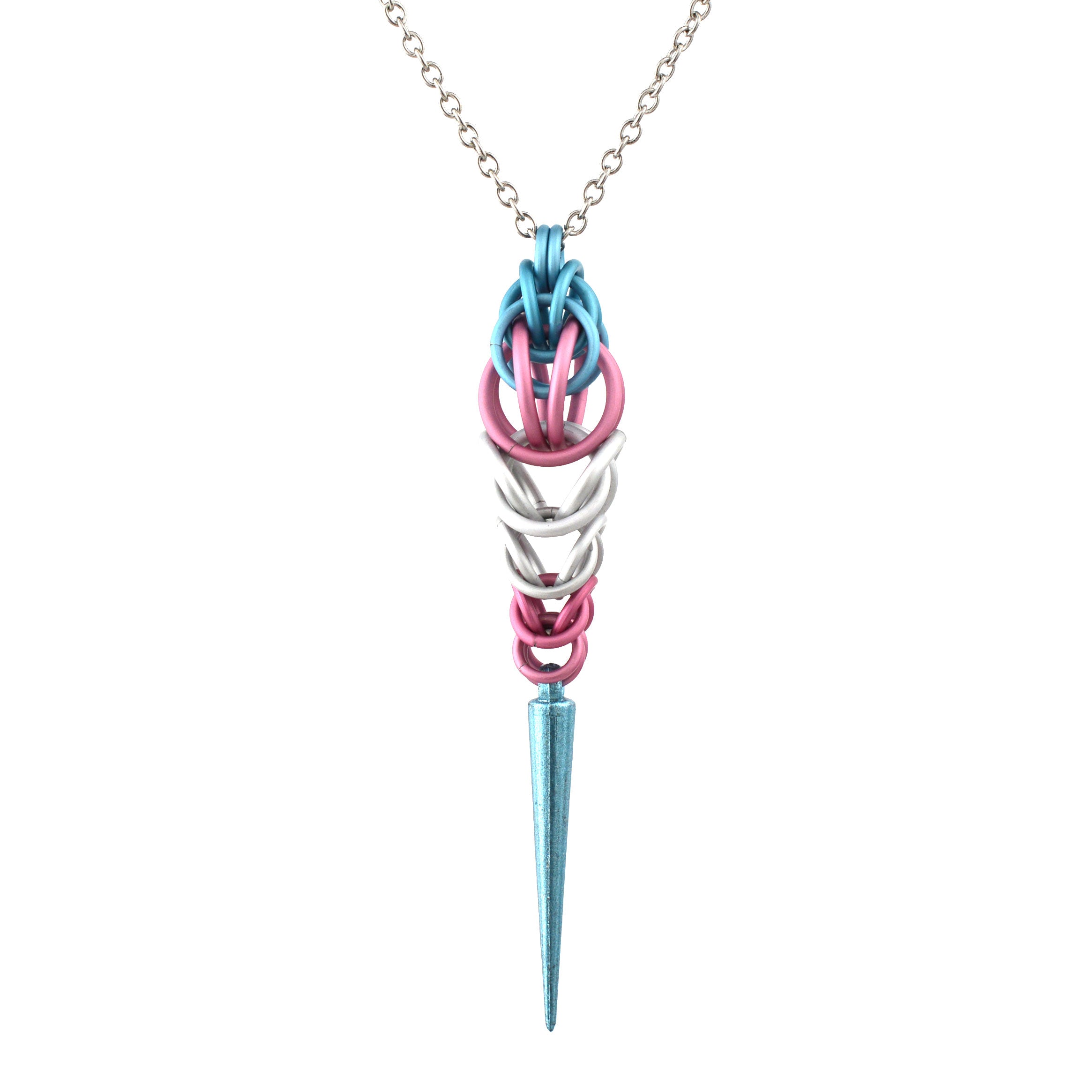 Transgender Pride - Spike Pendant