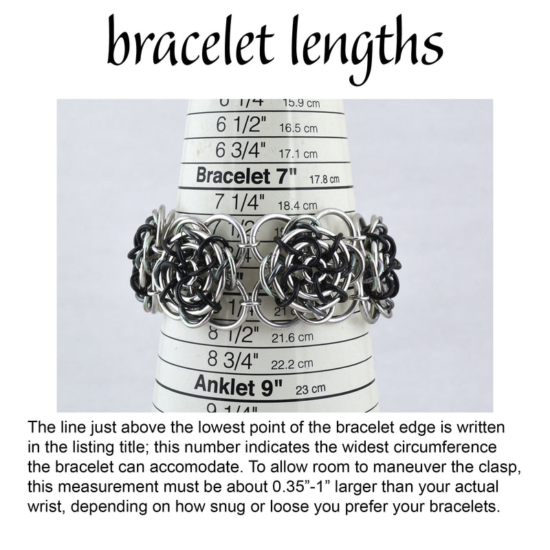 SALE: Gaelic Rose Bracelet - 8.25"