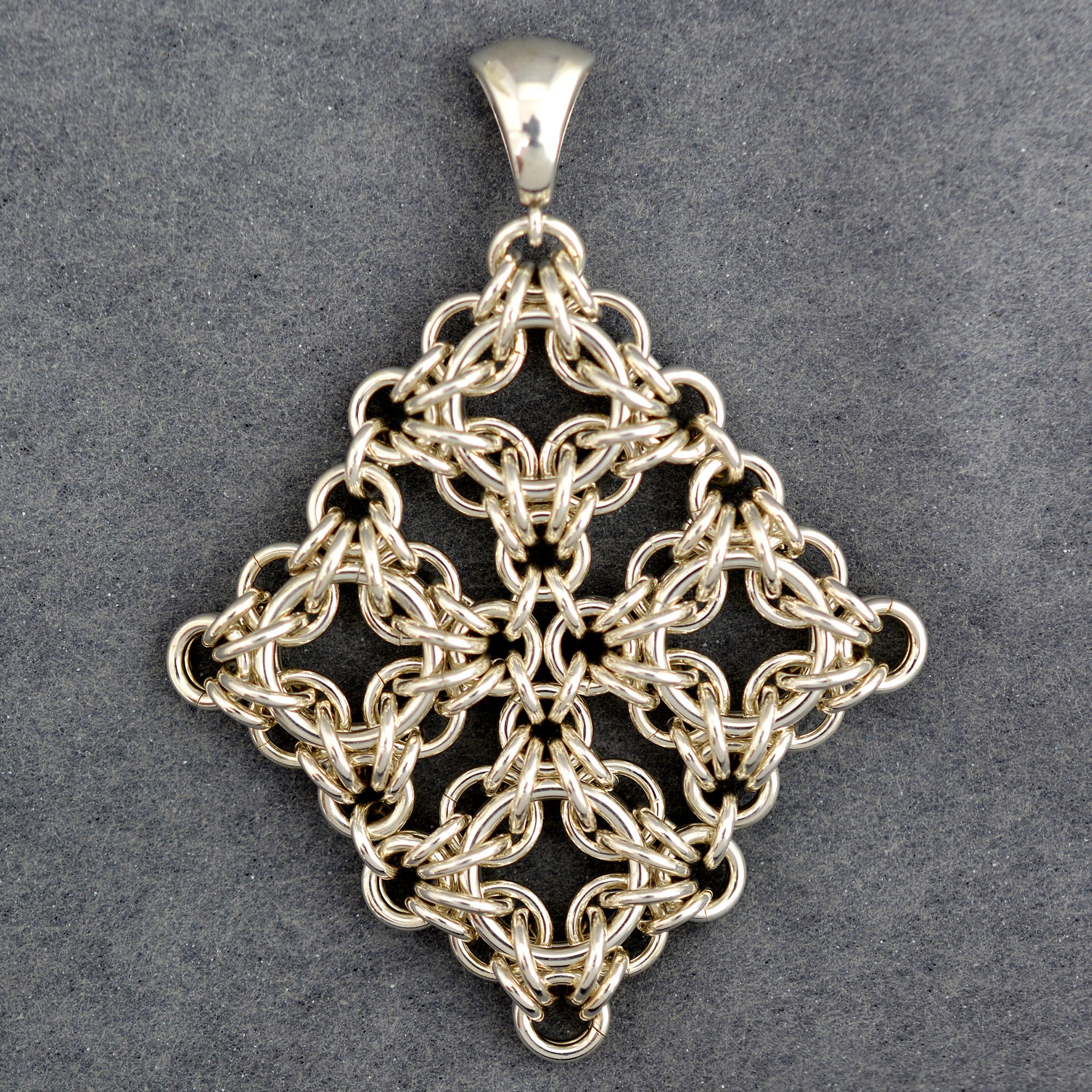 SALE: Sterling Silver Celtic Filigree Pendant