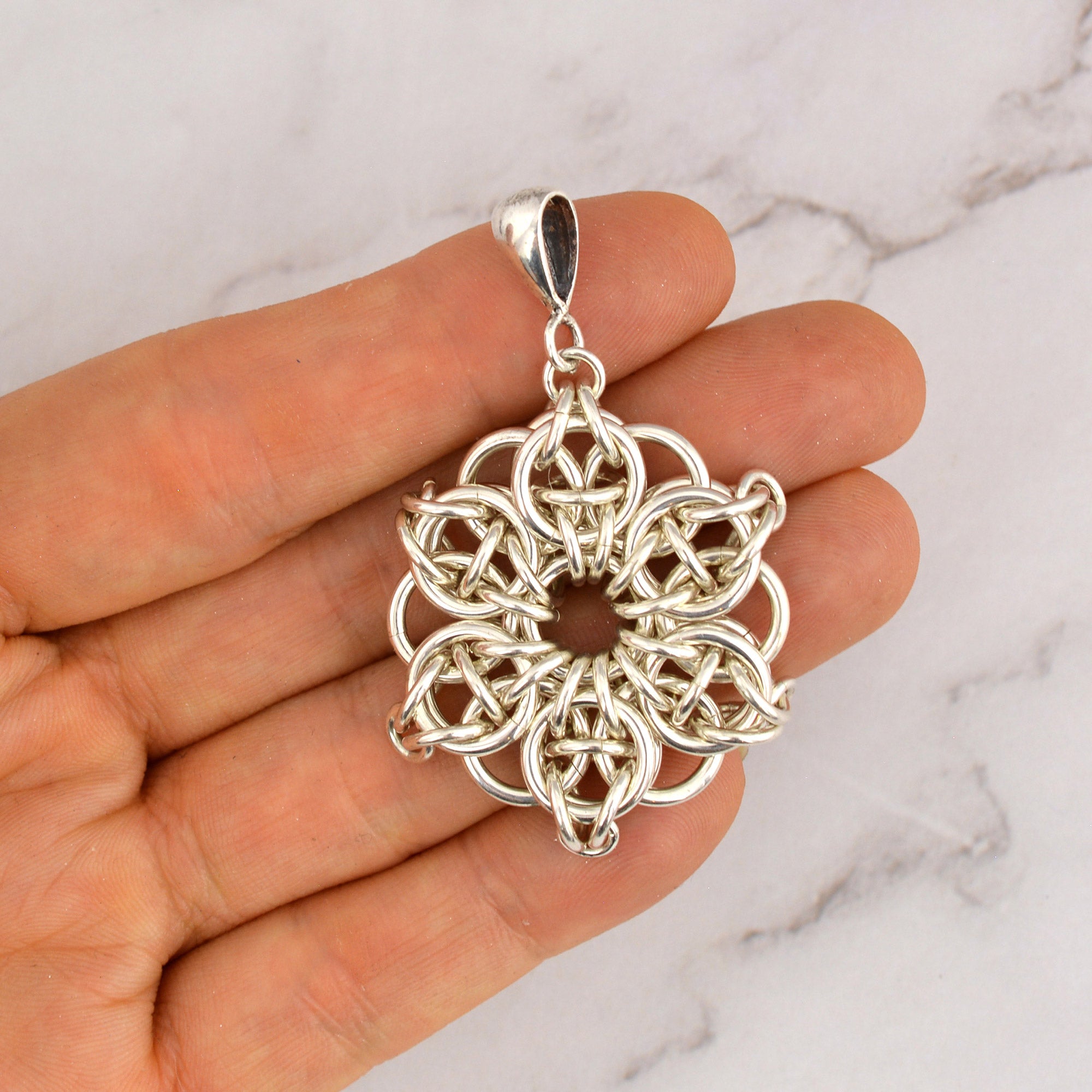 SALE: Sterling Silver Celtic Visions Star Pendant