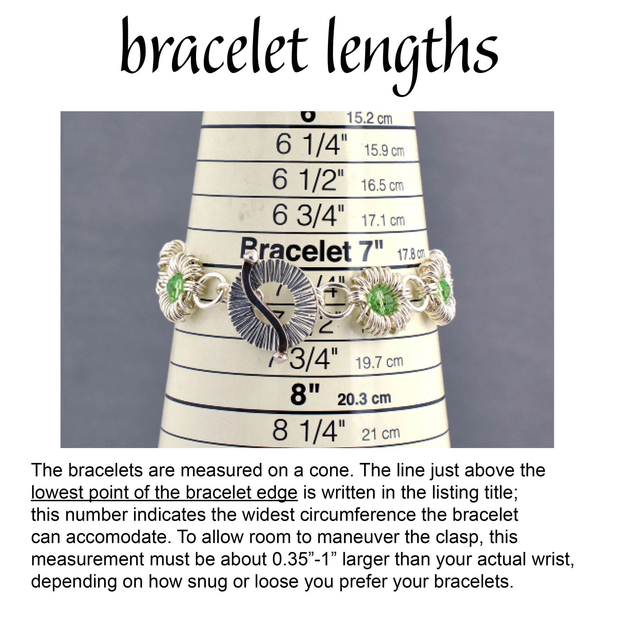 SALE: Coiled Crystals Bracelet - Medium (7.5")