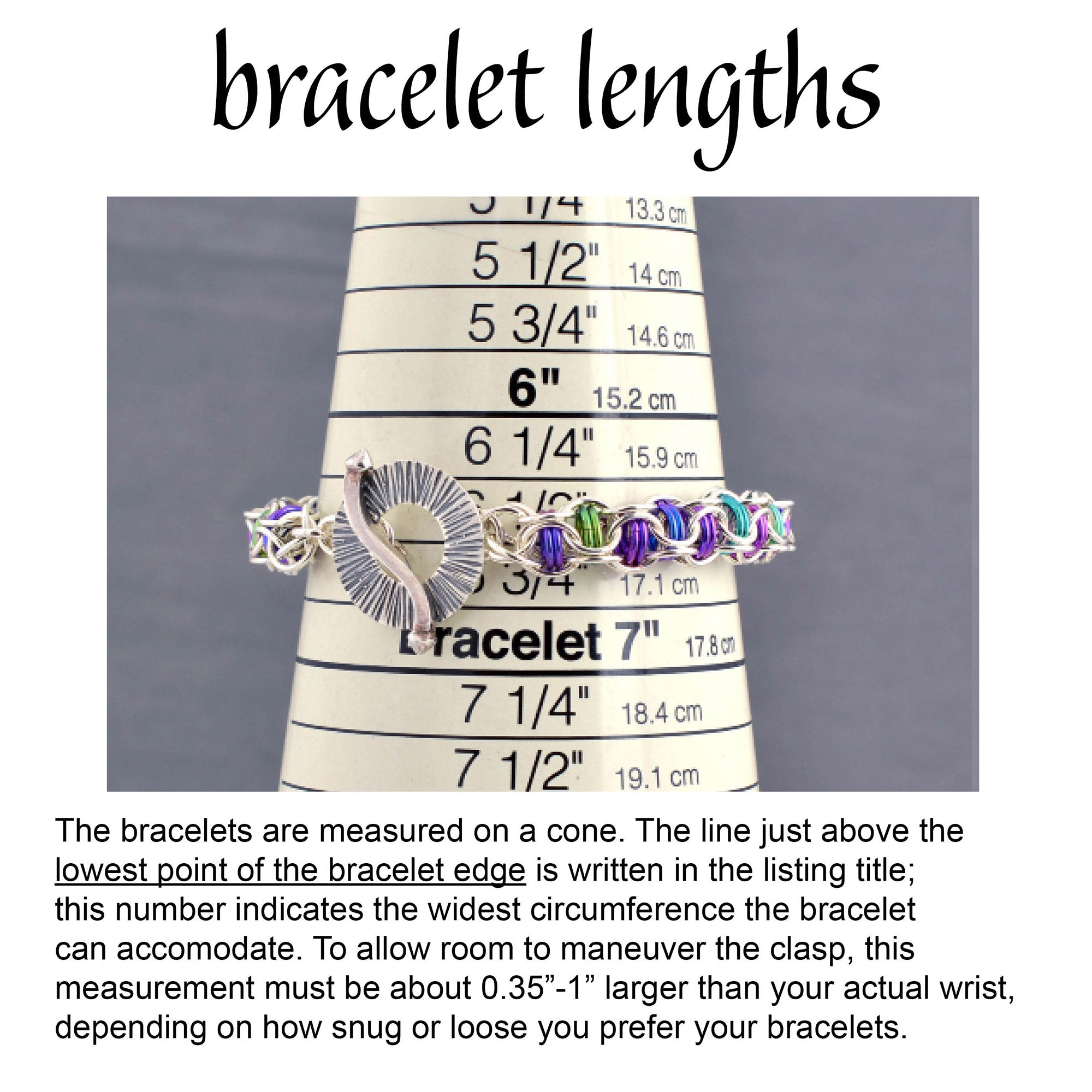 SALE: Jacob's DNA Ladder Bracelet - Small (6.5")