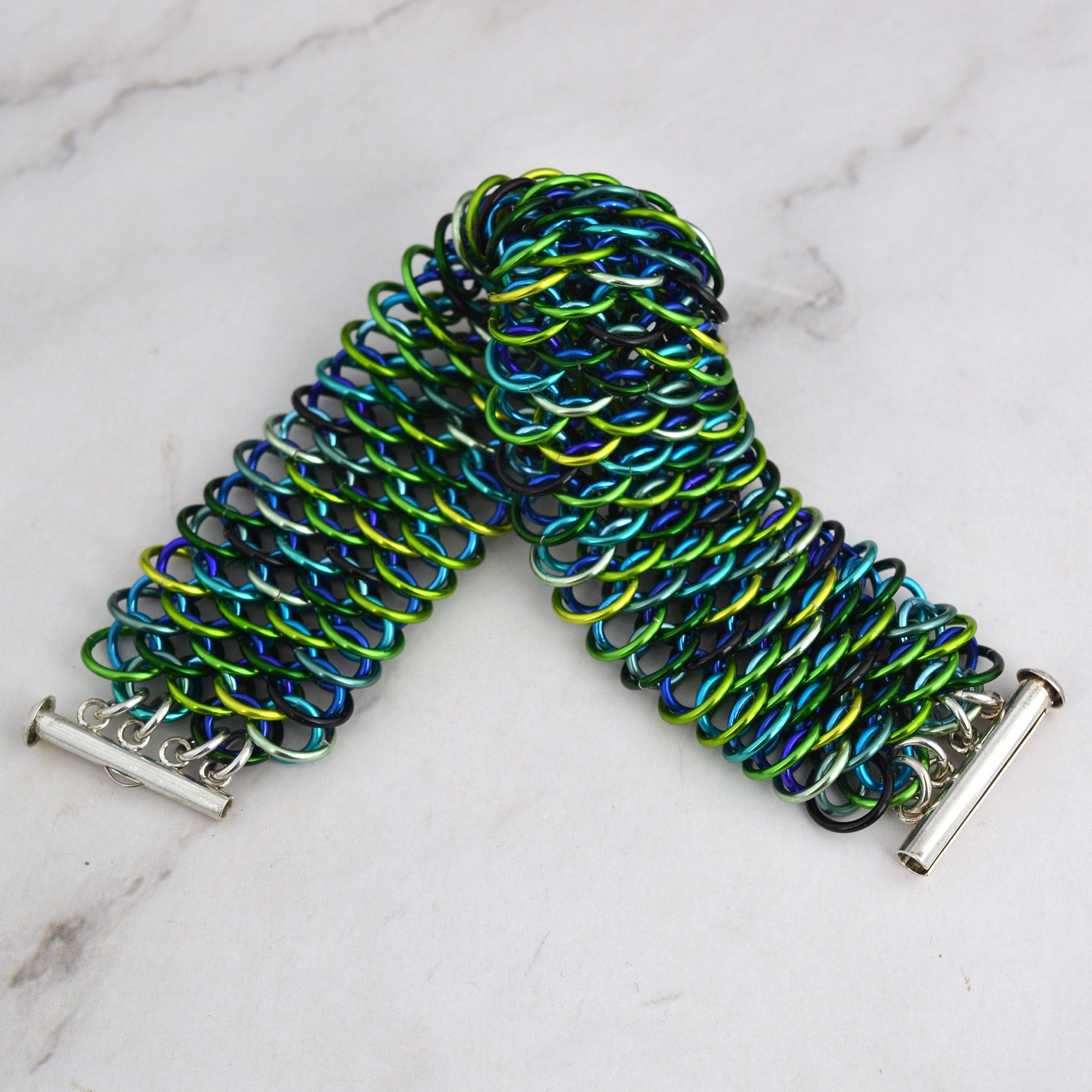 SALE: Dragonscale Cuff - Medium (7.25")