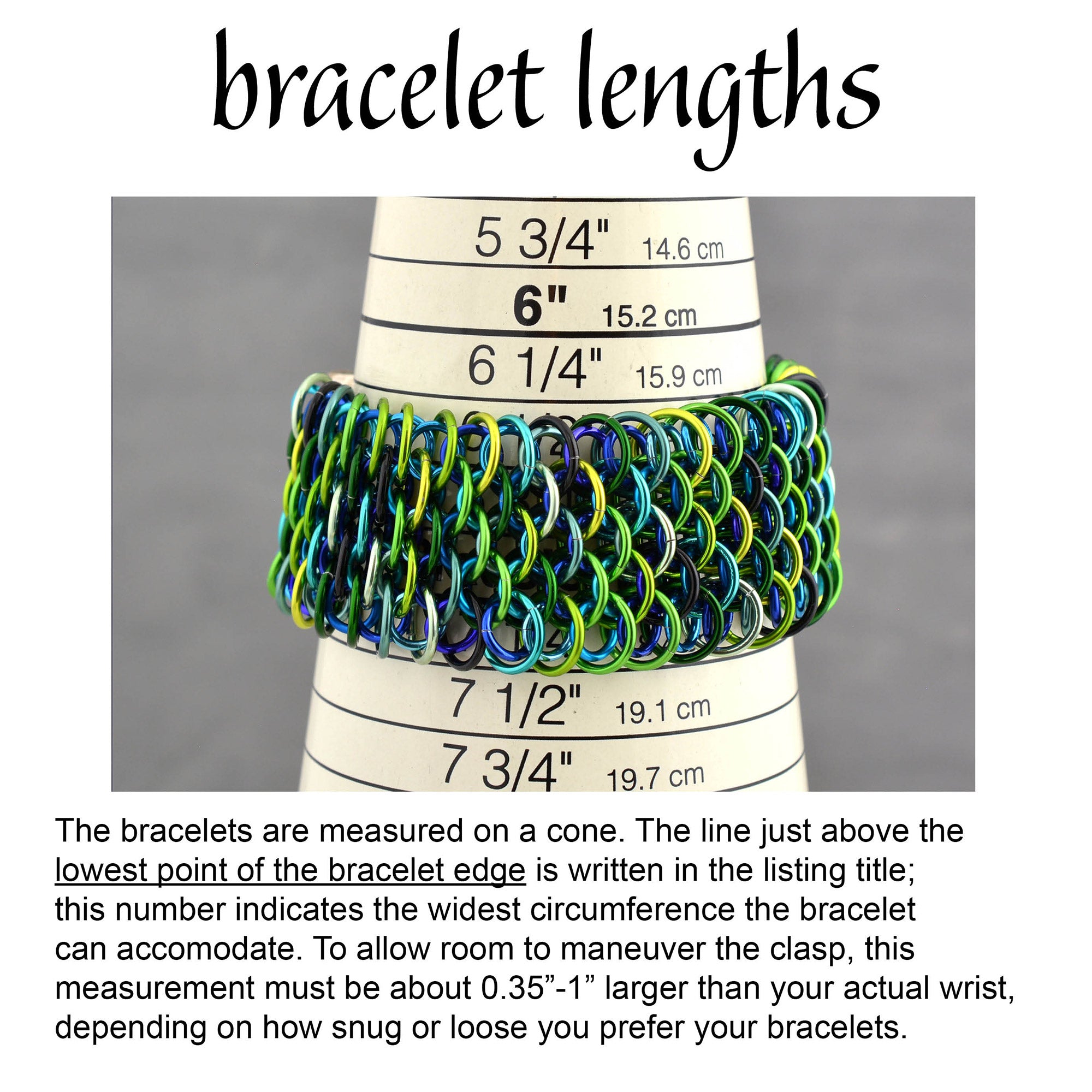 SALE: Dragonscale Cuff - Medium (7.25")