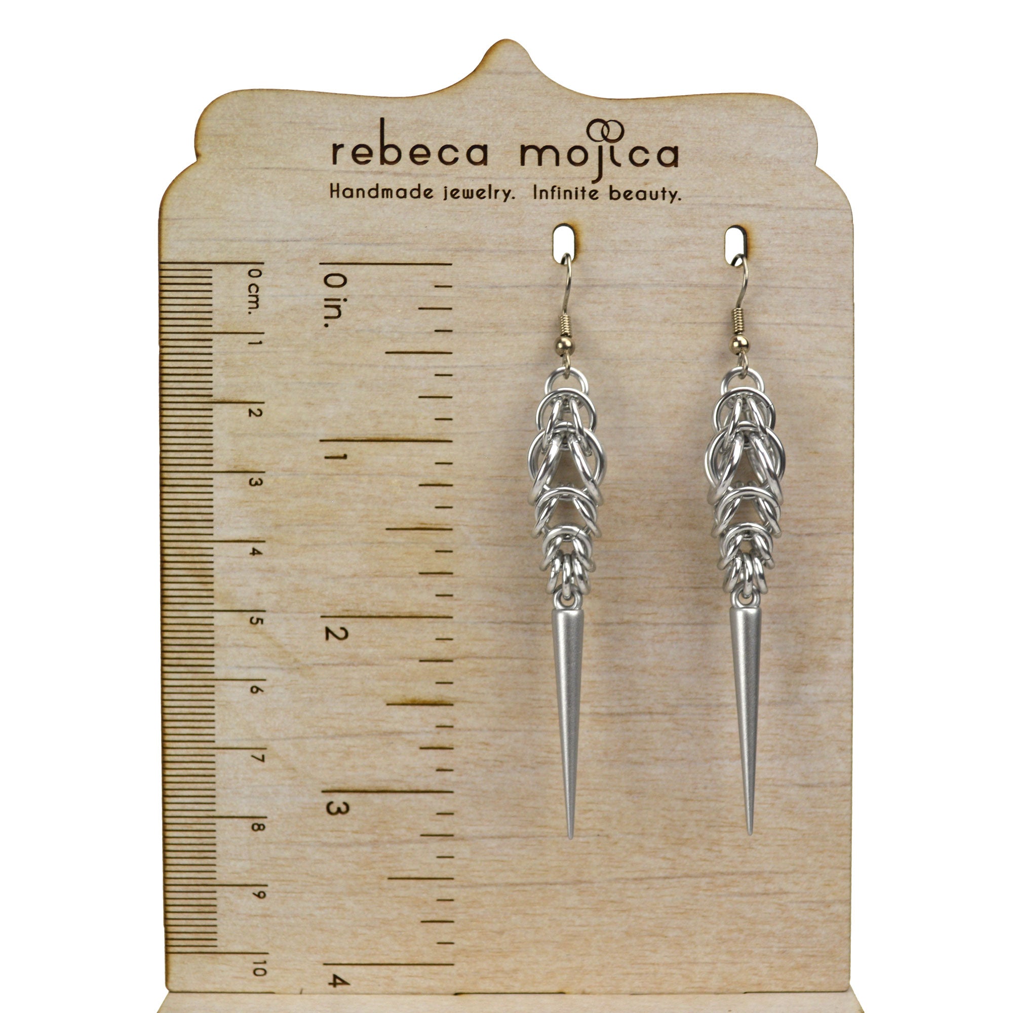 Spike Earrings - Solid Color