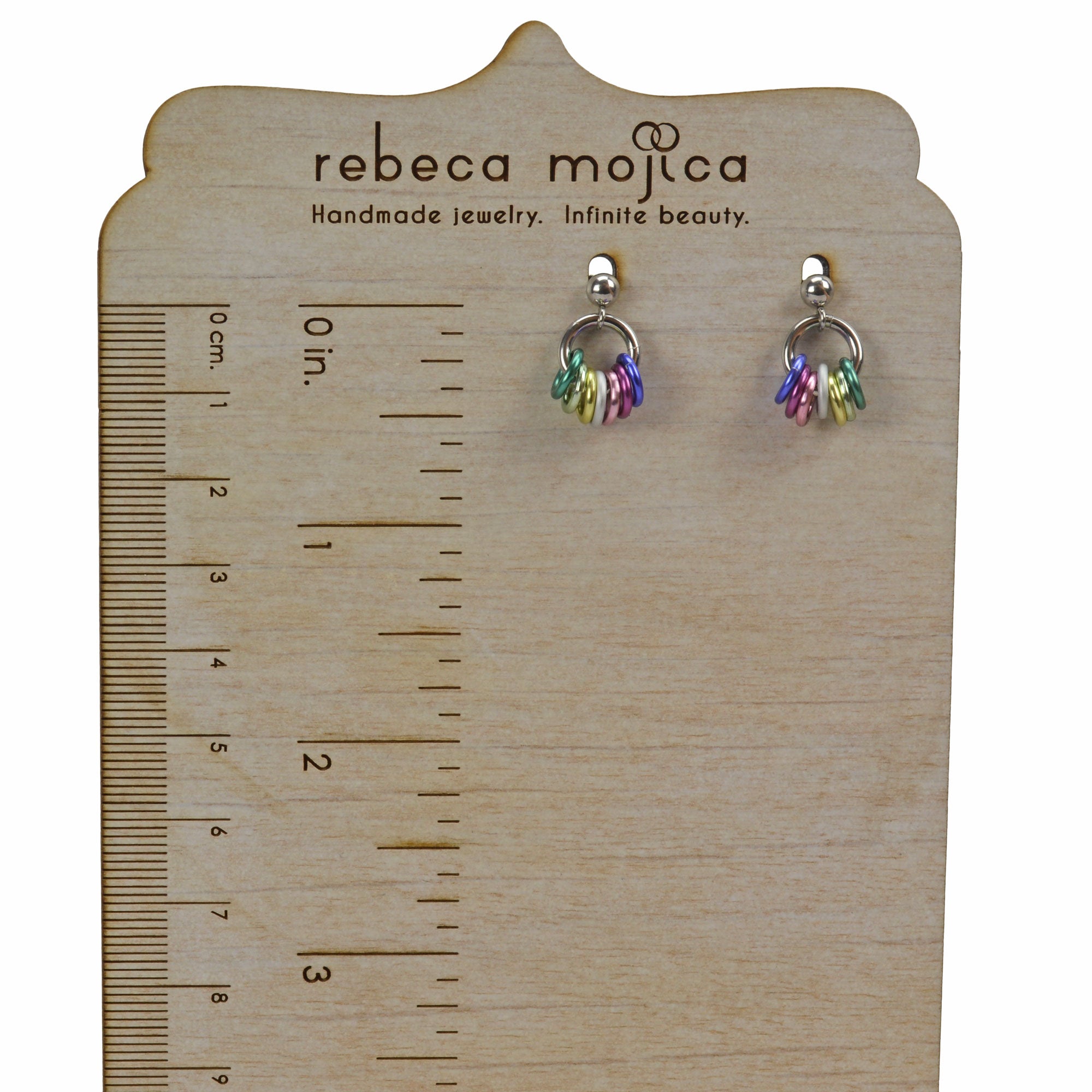 Genderfae Pride - Tiny Flag Earring Studs