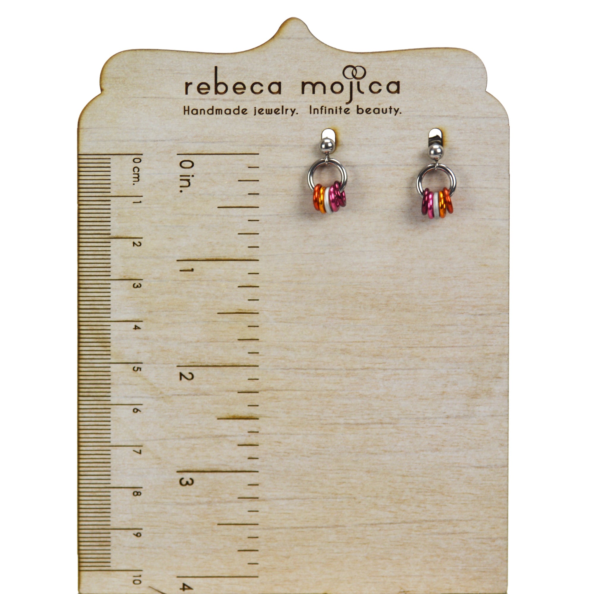 Leather Pride - Tiny Flag Stud Earring Studs