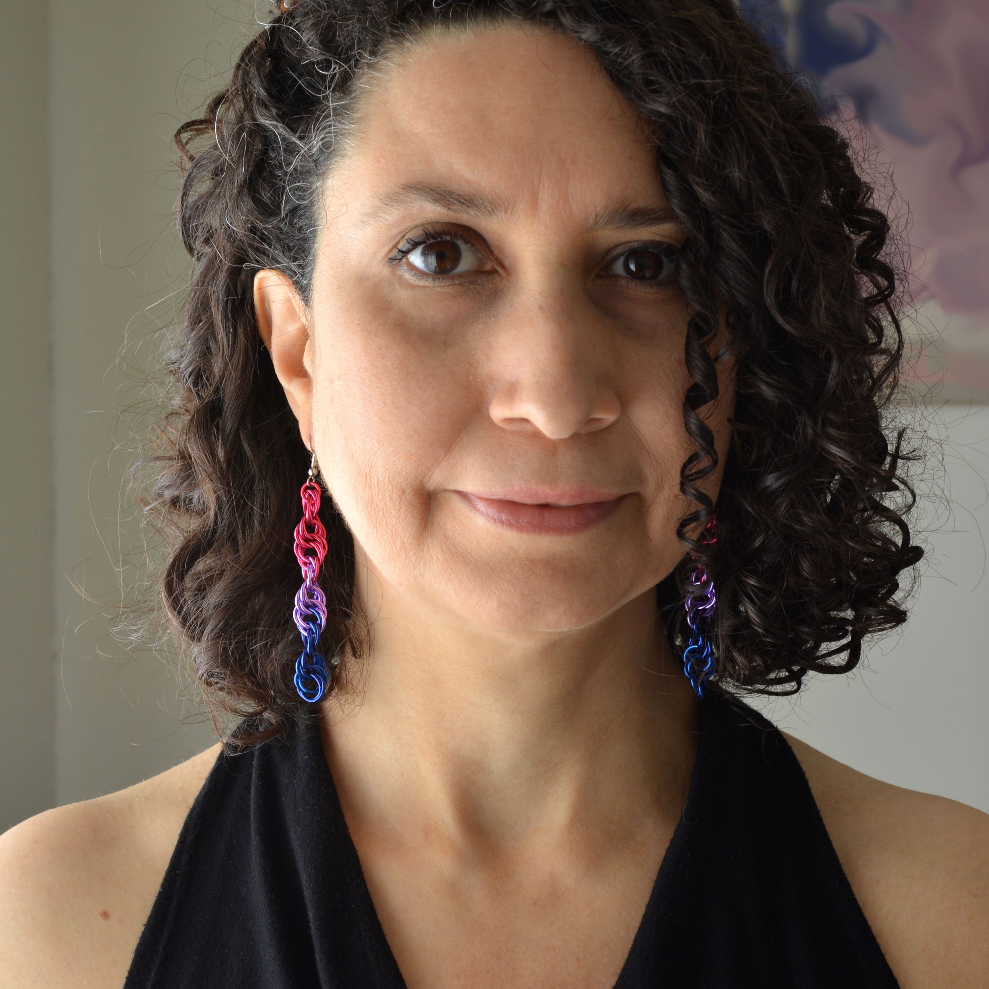 Bisexual Pride - Helix Earrings