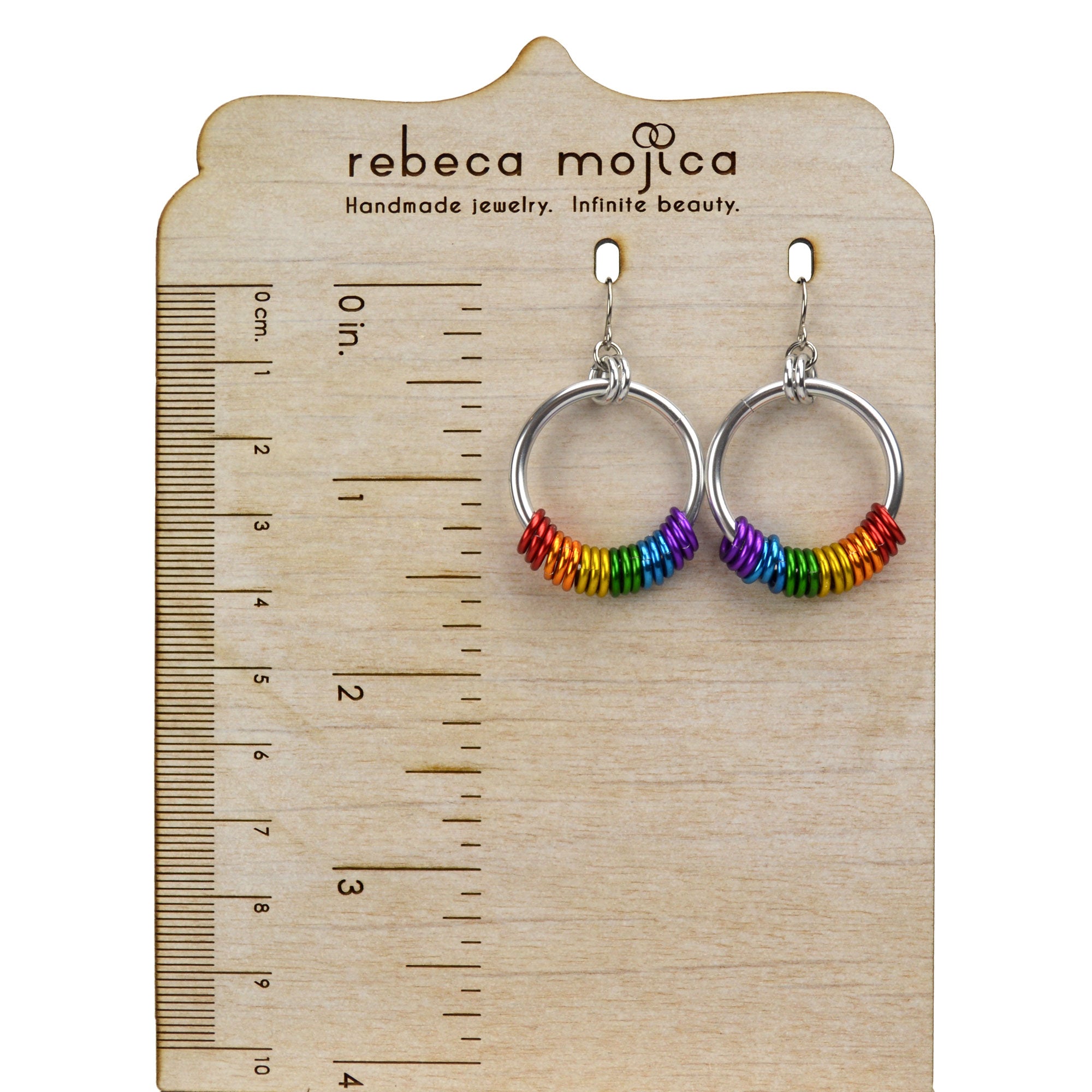 Rainbow Pride - Hoop Earring