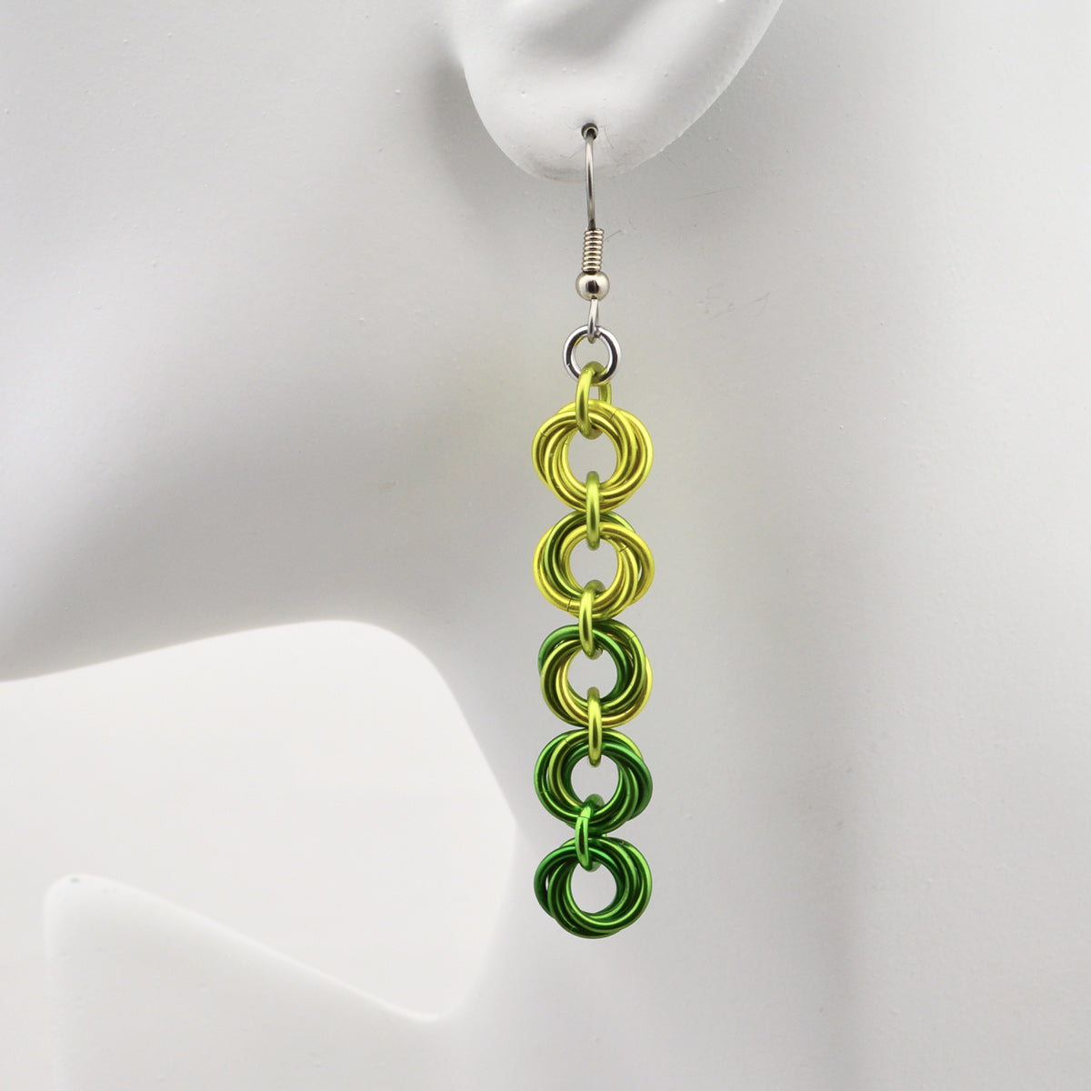 5-Knot Earrings - Sour Citrus