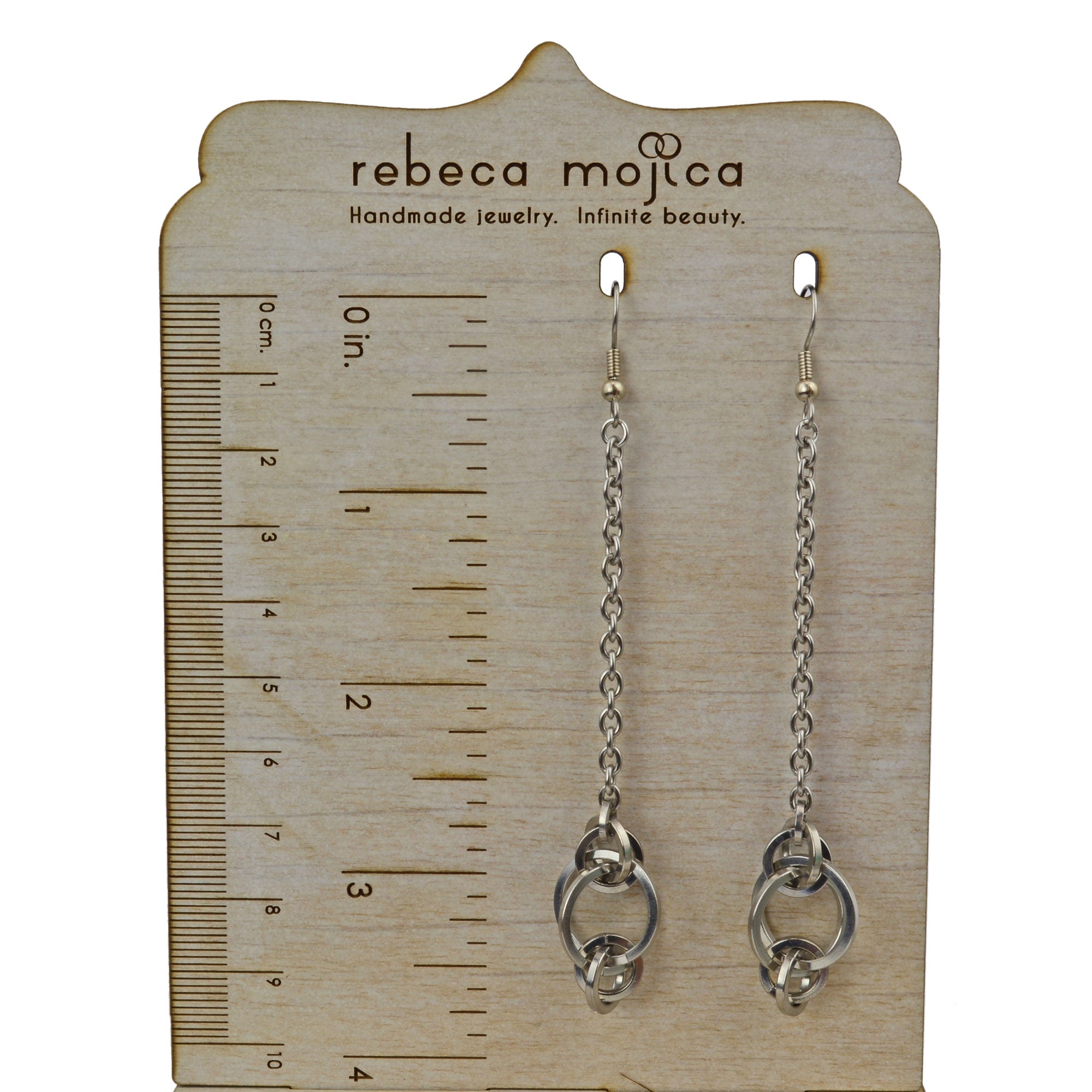 Long Electron Earrings