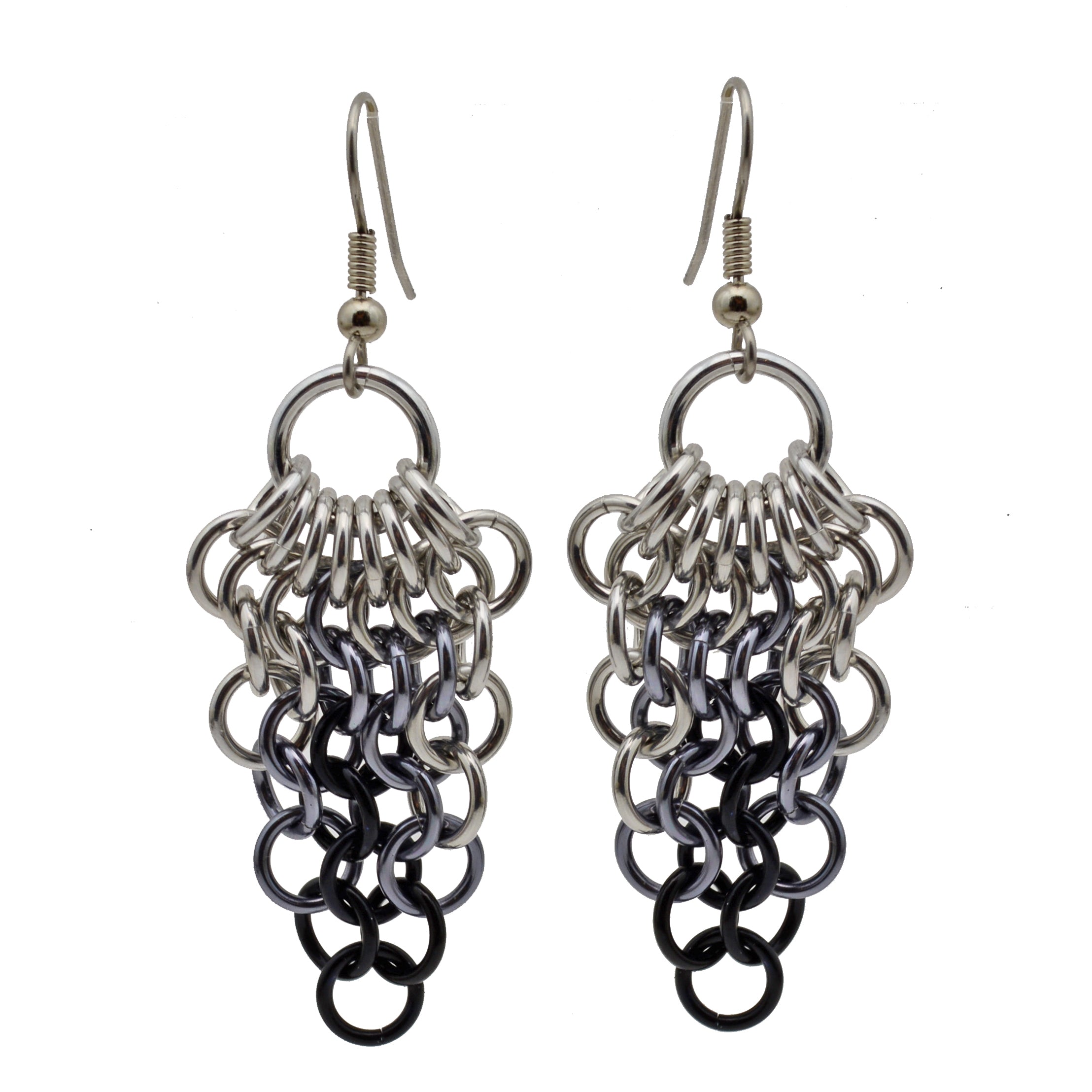 Cluster Earrings - Industrial