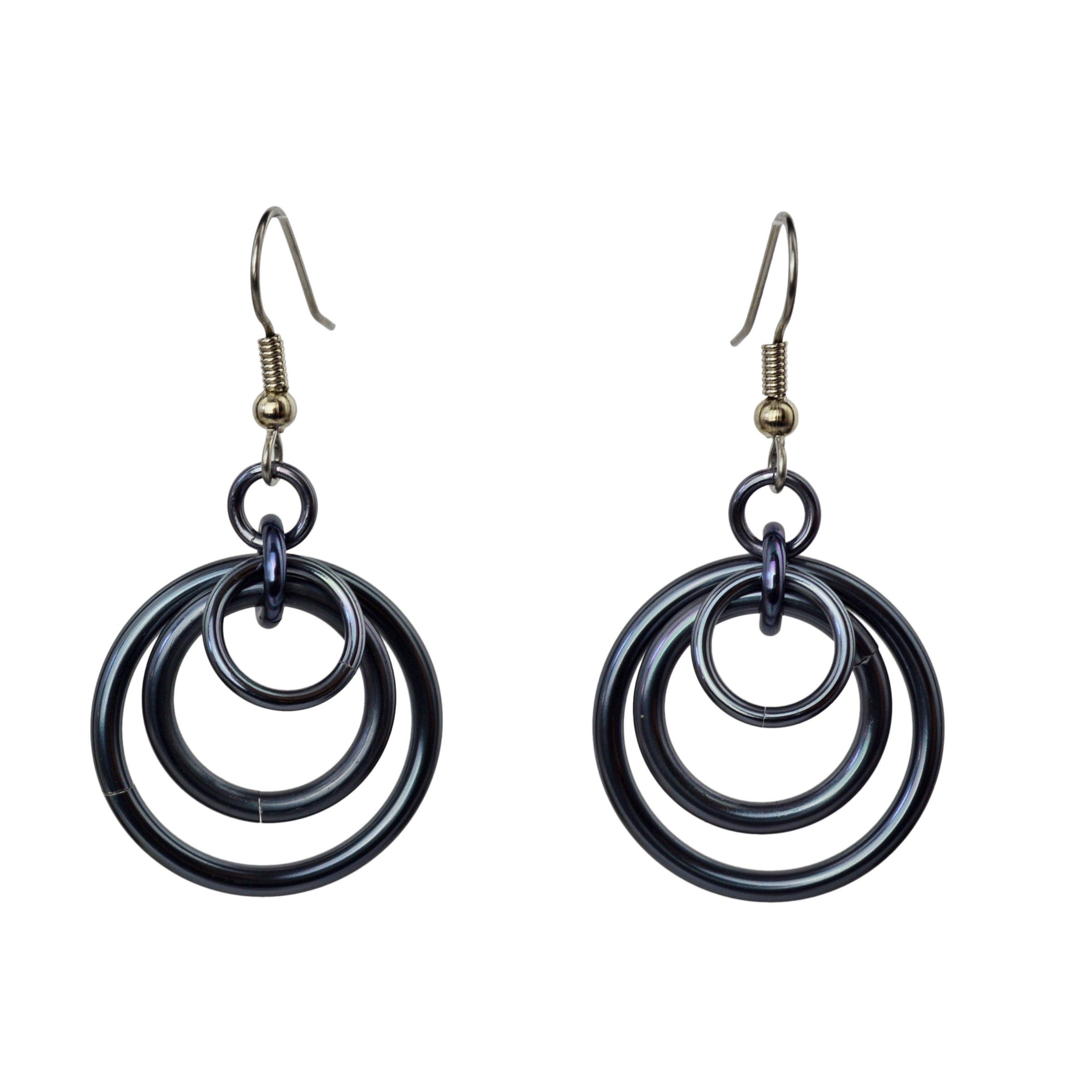 Scallop Hoop Earrings