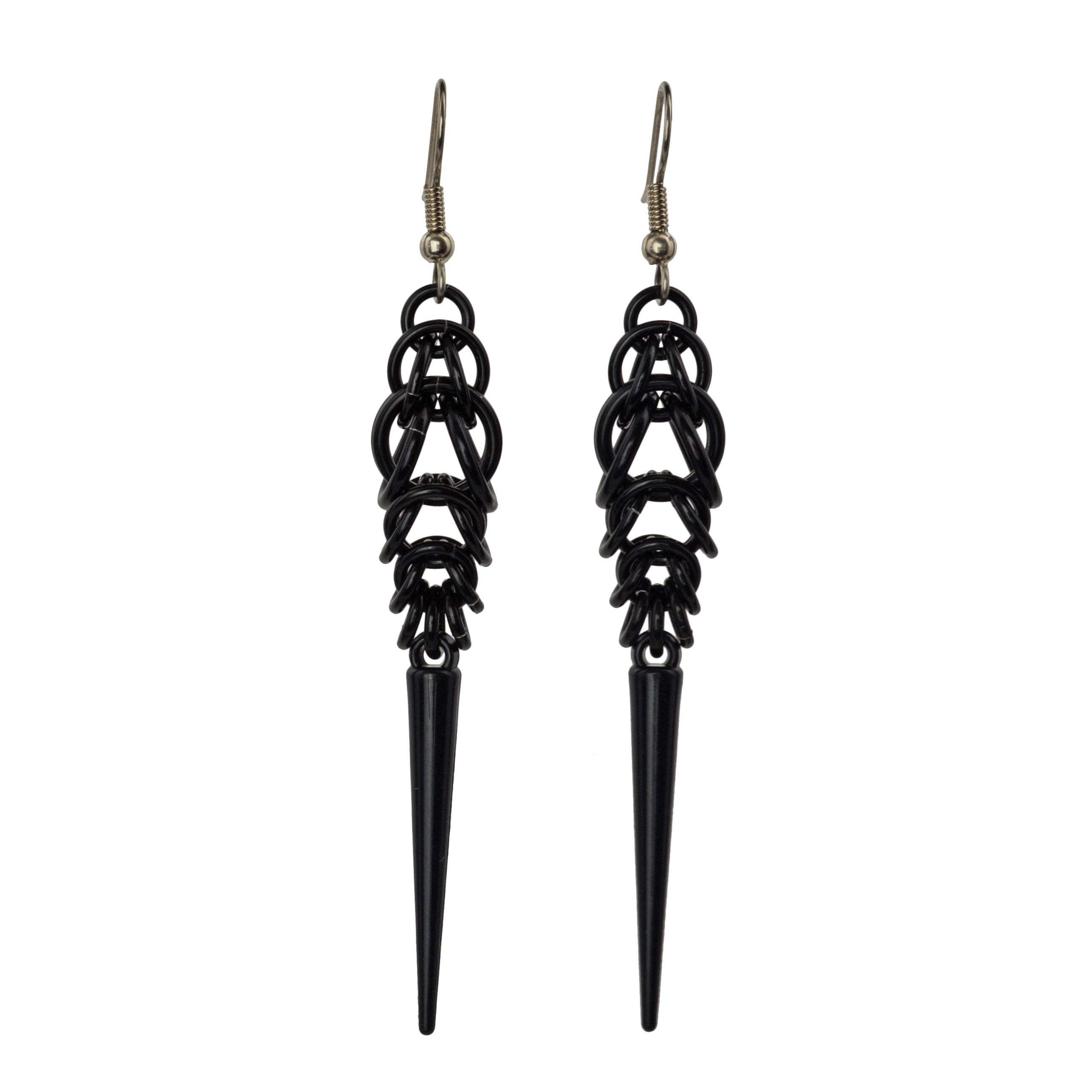 Spike Earrings - Solid Color