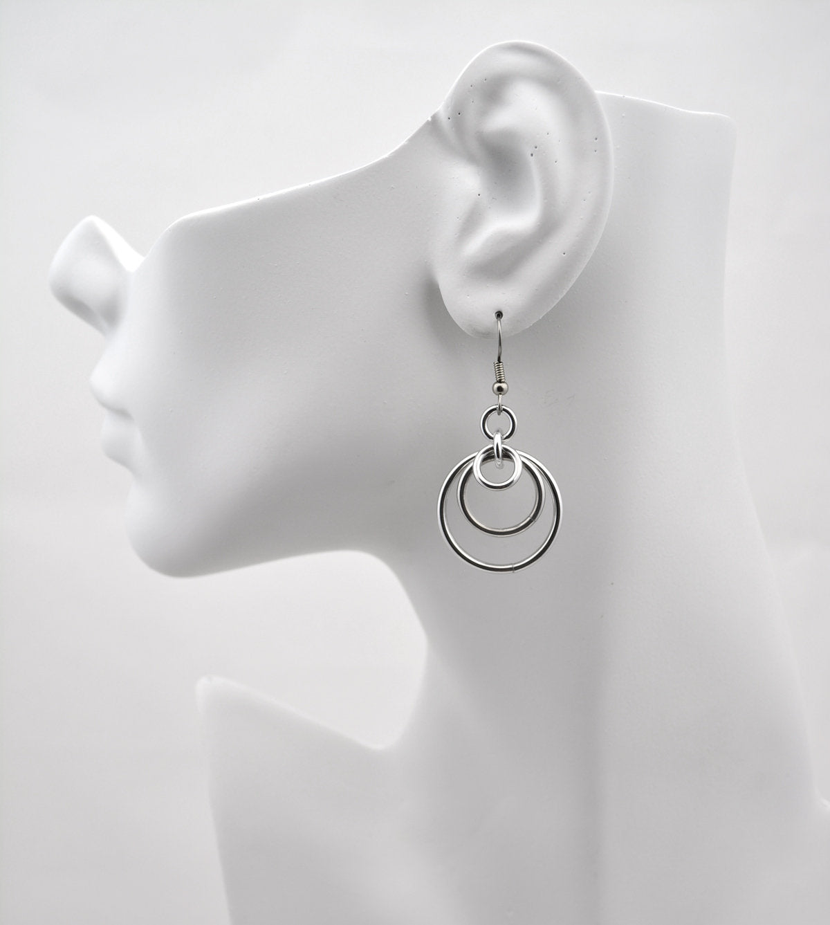 Scallop Hoop Earrings