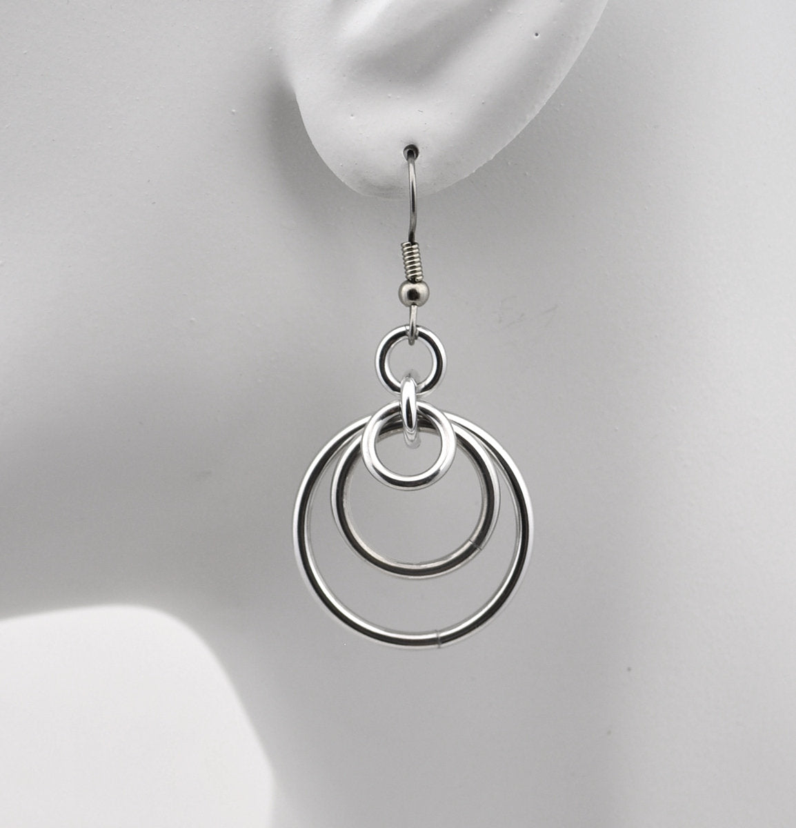 Scallop Hoop Earrings