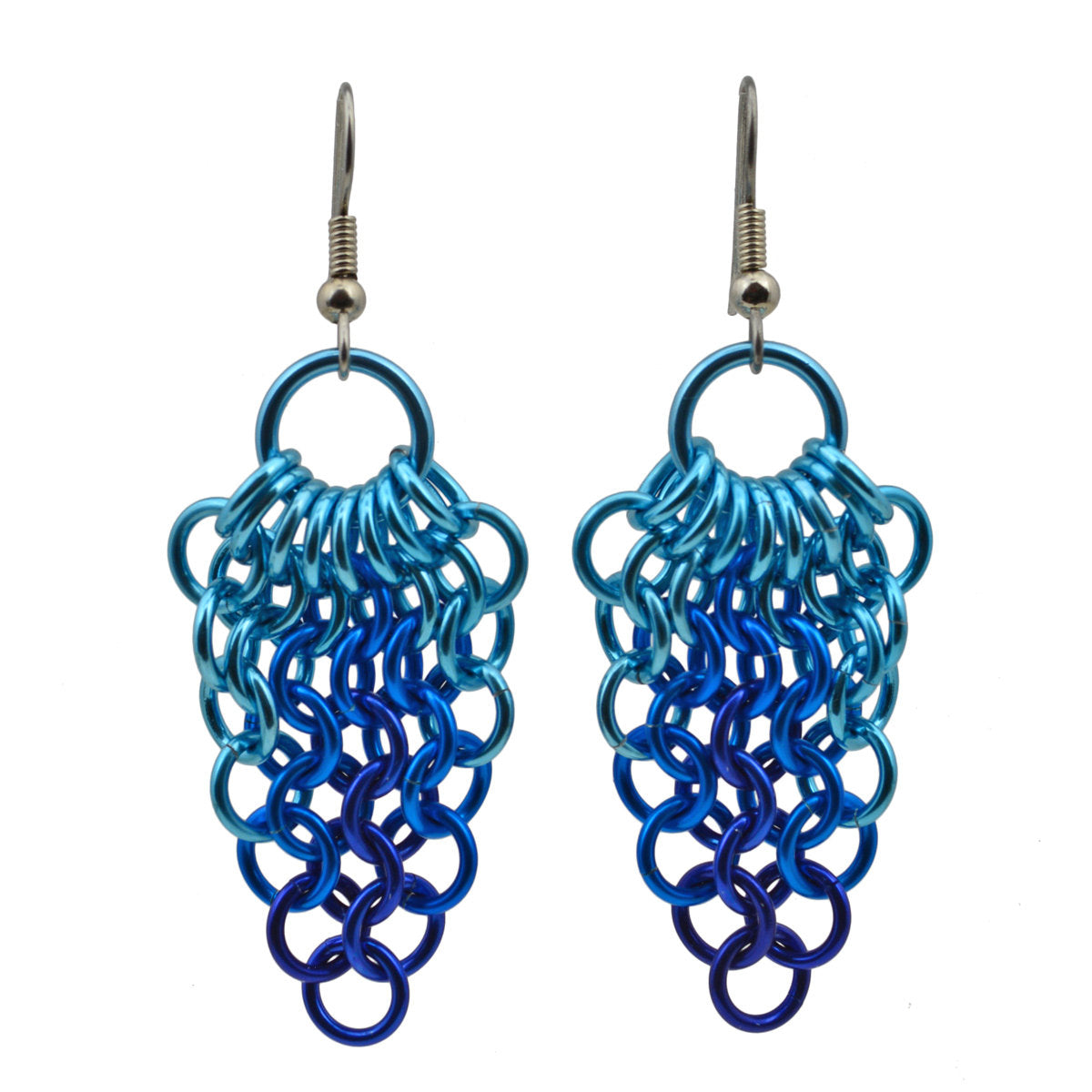 Cluster Earrings - Chicago Blues