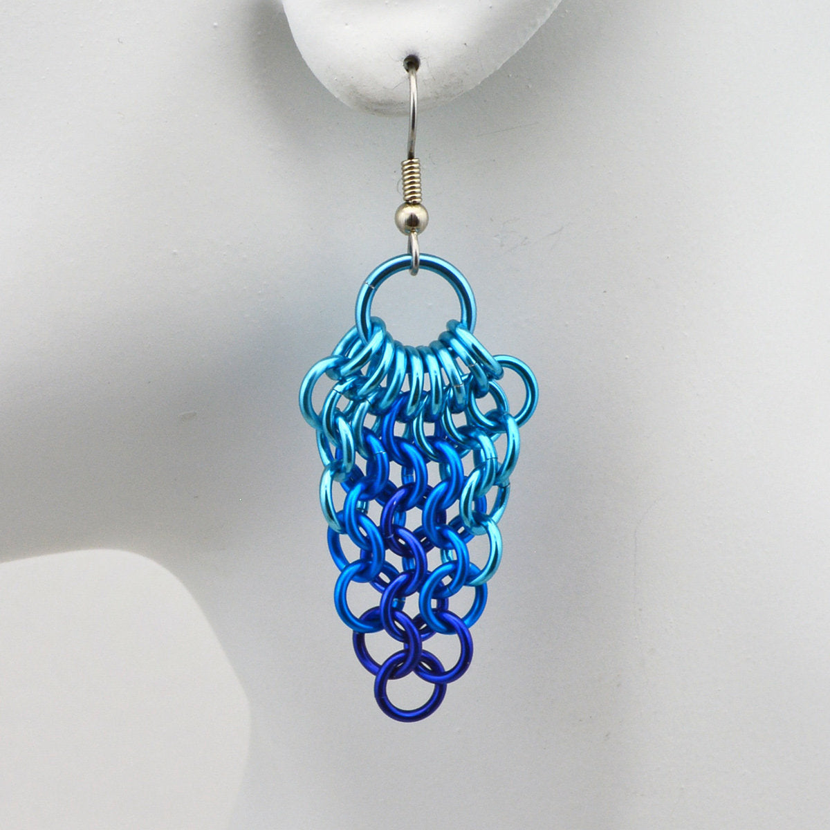 Cluster Earrings - Chicago Blues