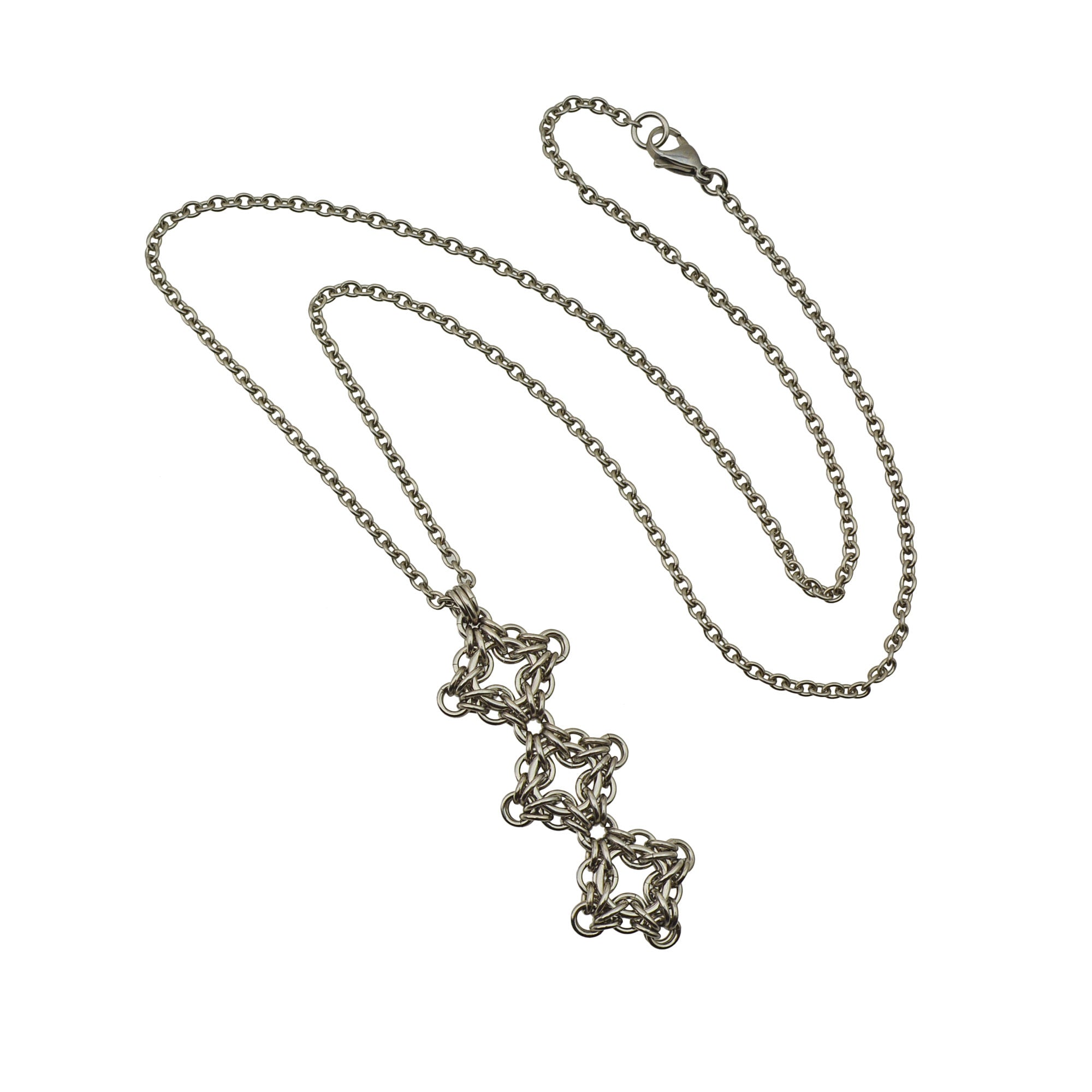 Triple Celtic Filigree Pendant