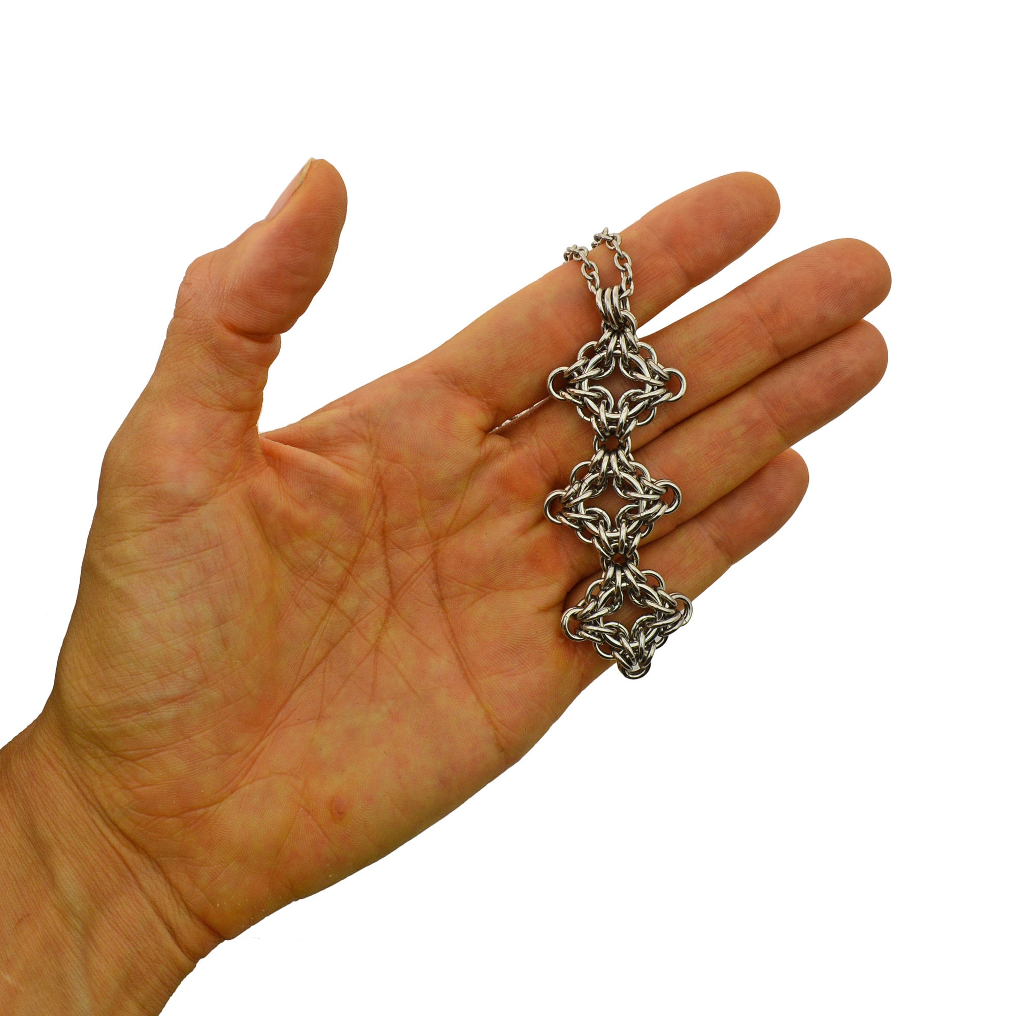 Triple Celtic Filigree Pendant