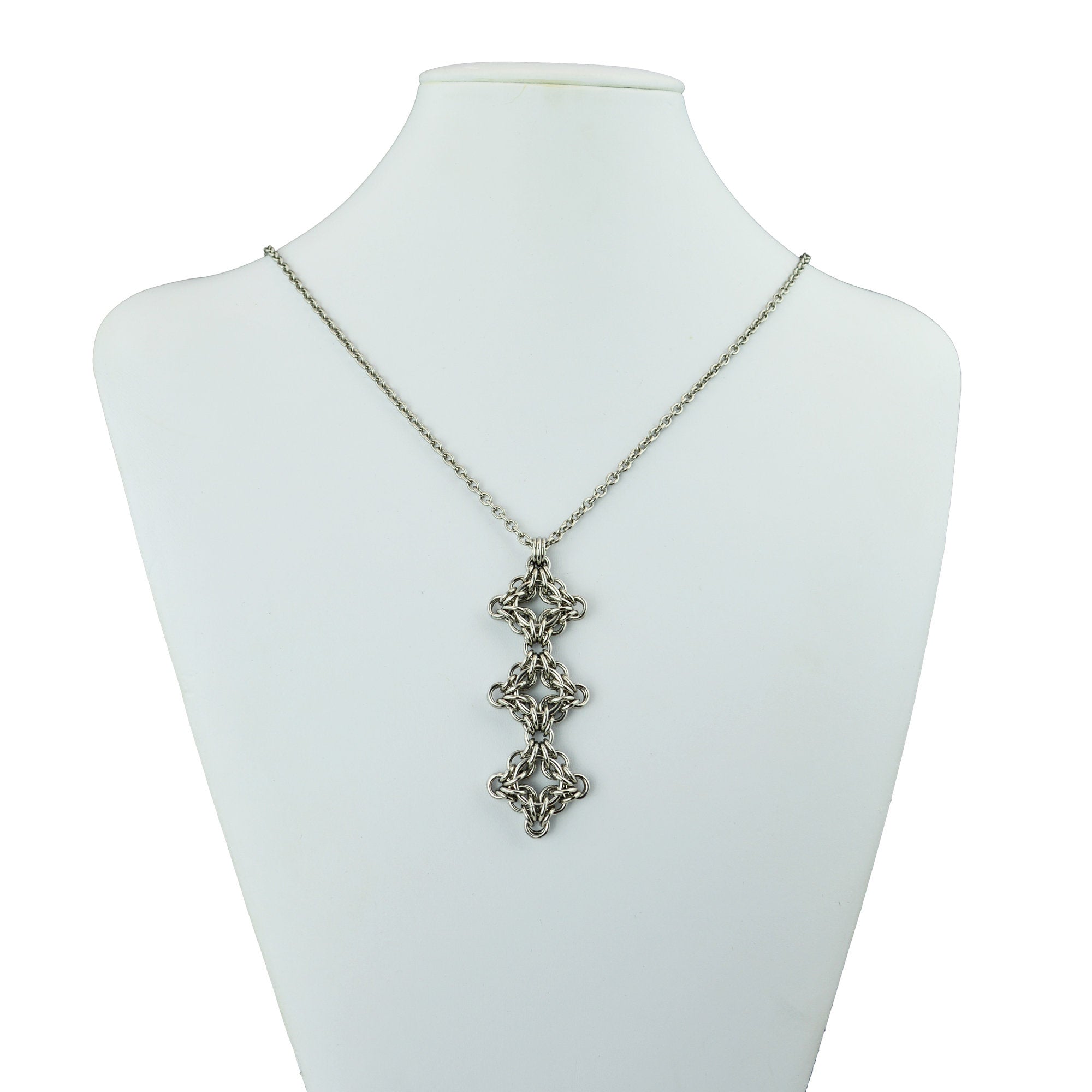 Triple Celtic Filigree Pendant
