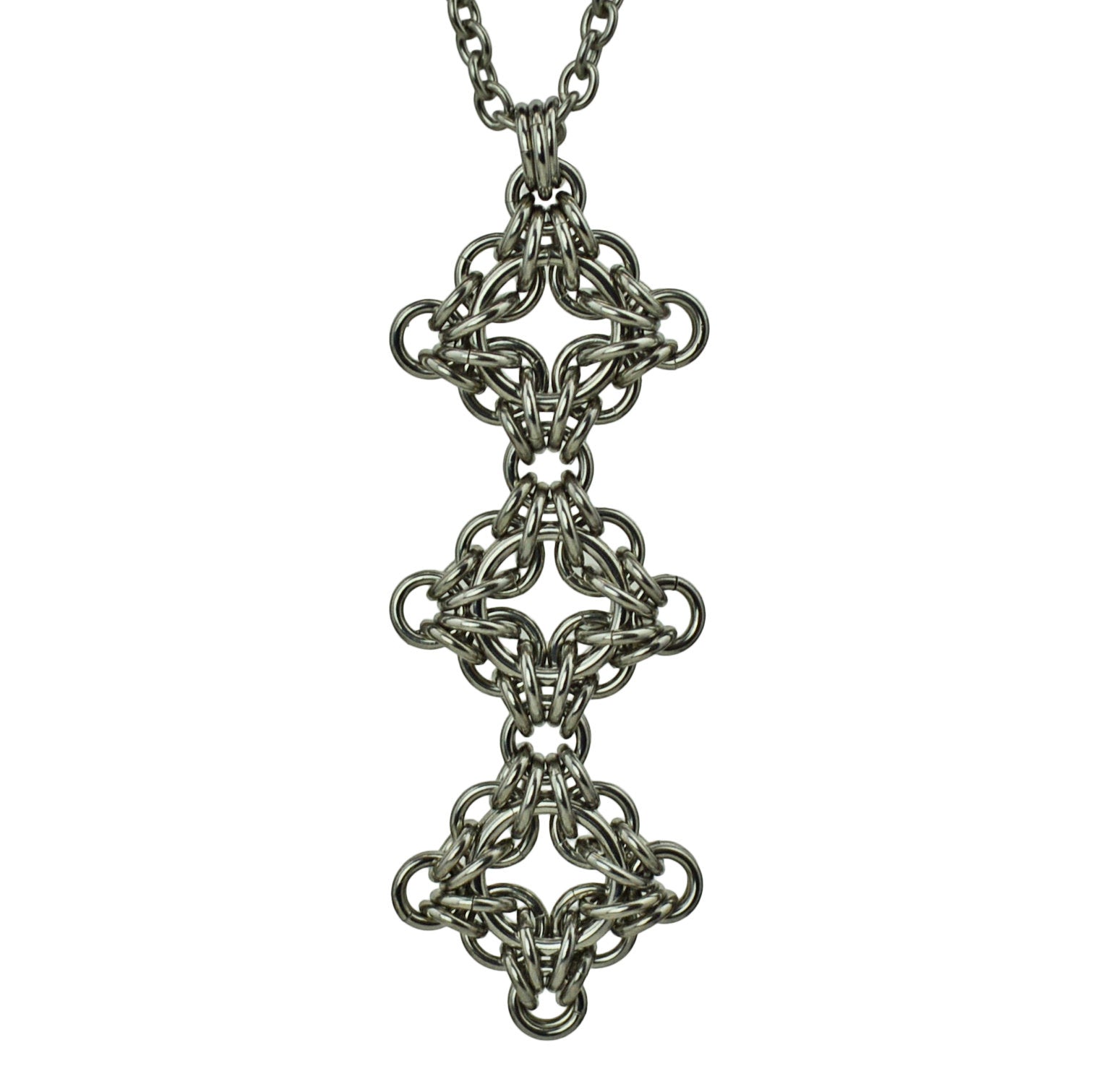 Triple Celtic Filigree Pendant