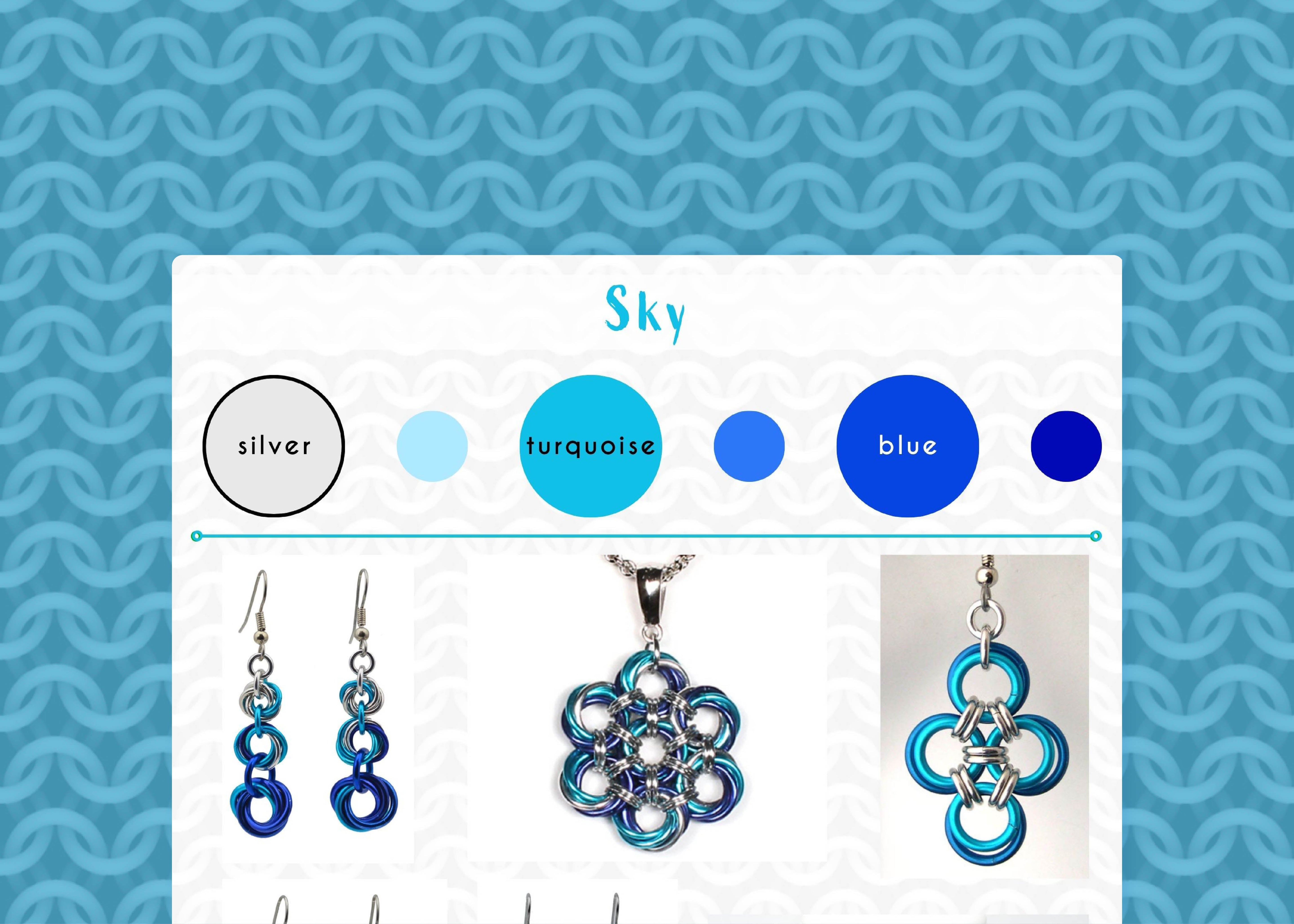 Sky Color Palette - Bright, Breezy Blues