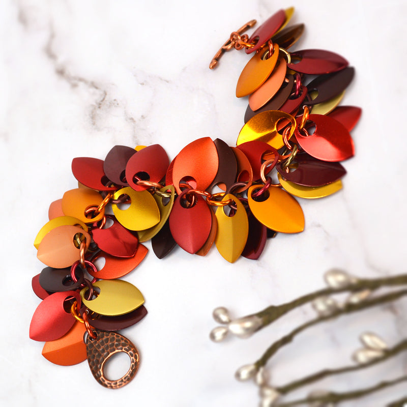 Leaves Bracelet - Autumn