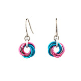 Transgender Pride - Mini Knot Earring