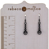 Crescent Chain Dangle Earrings