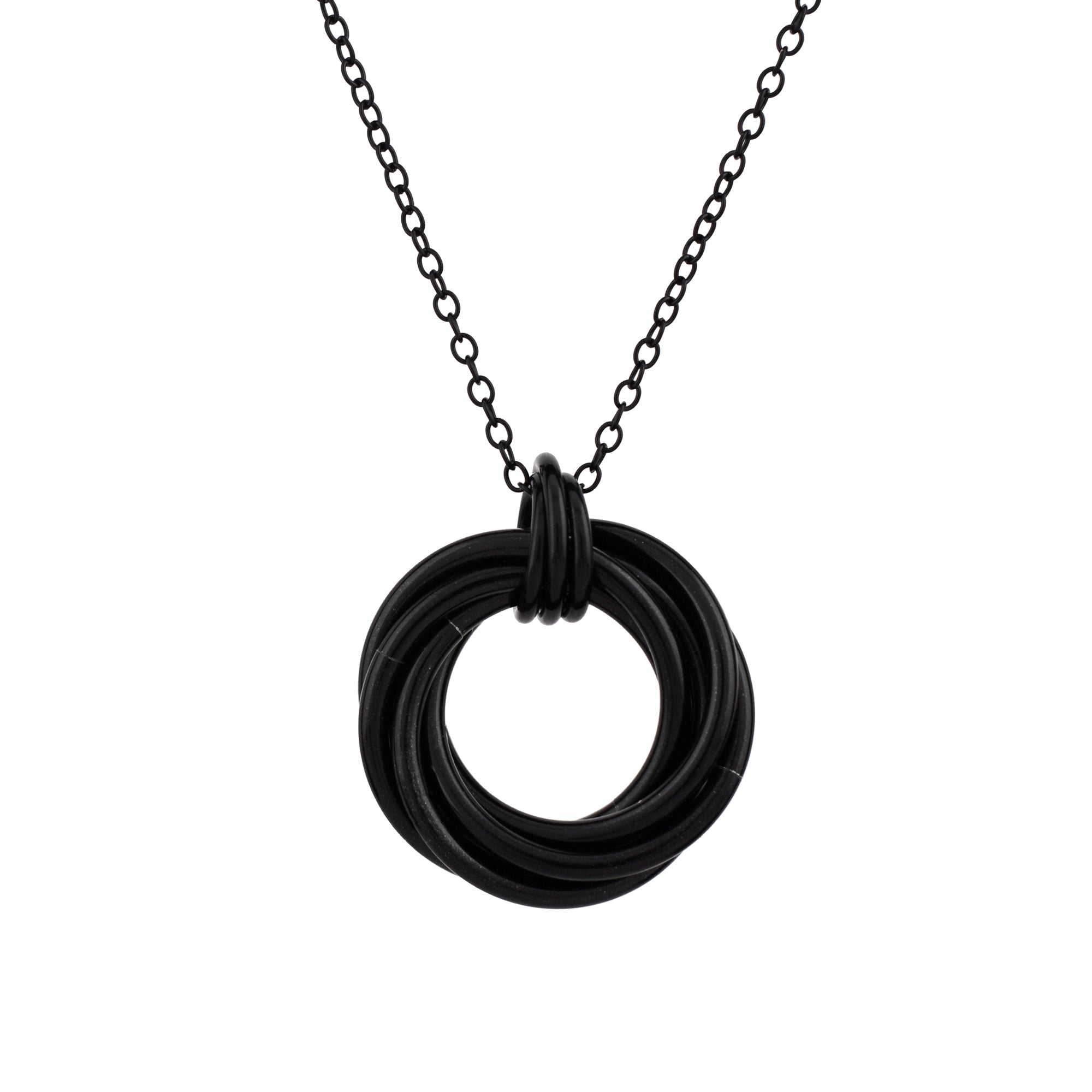 Black Hole Swirl Pendant