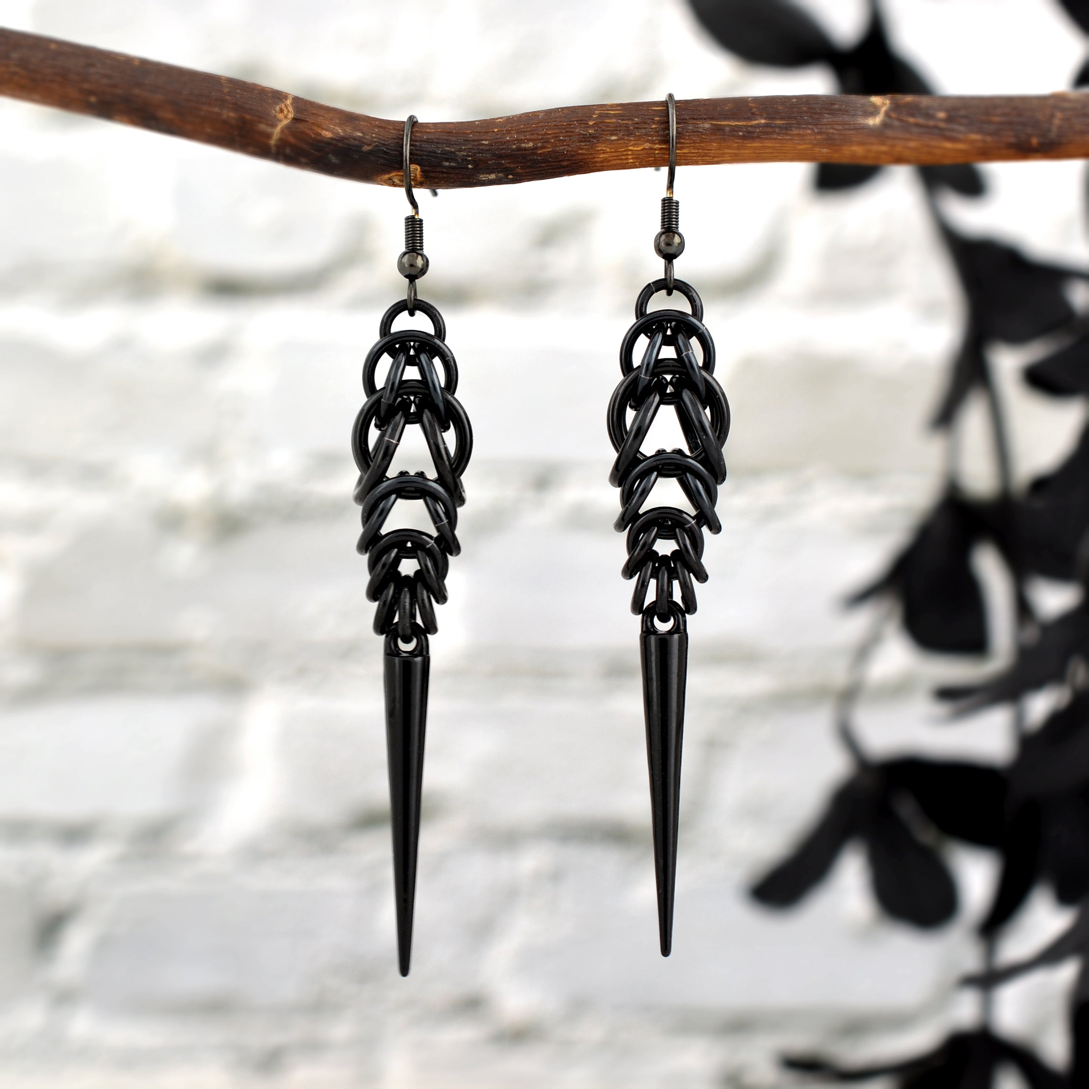 Spike Earrings - Solid Color