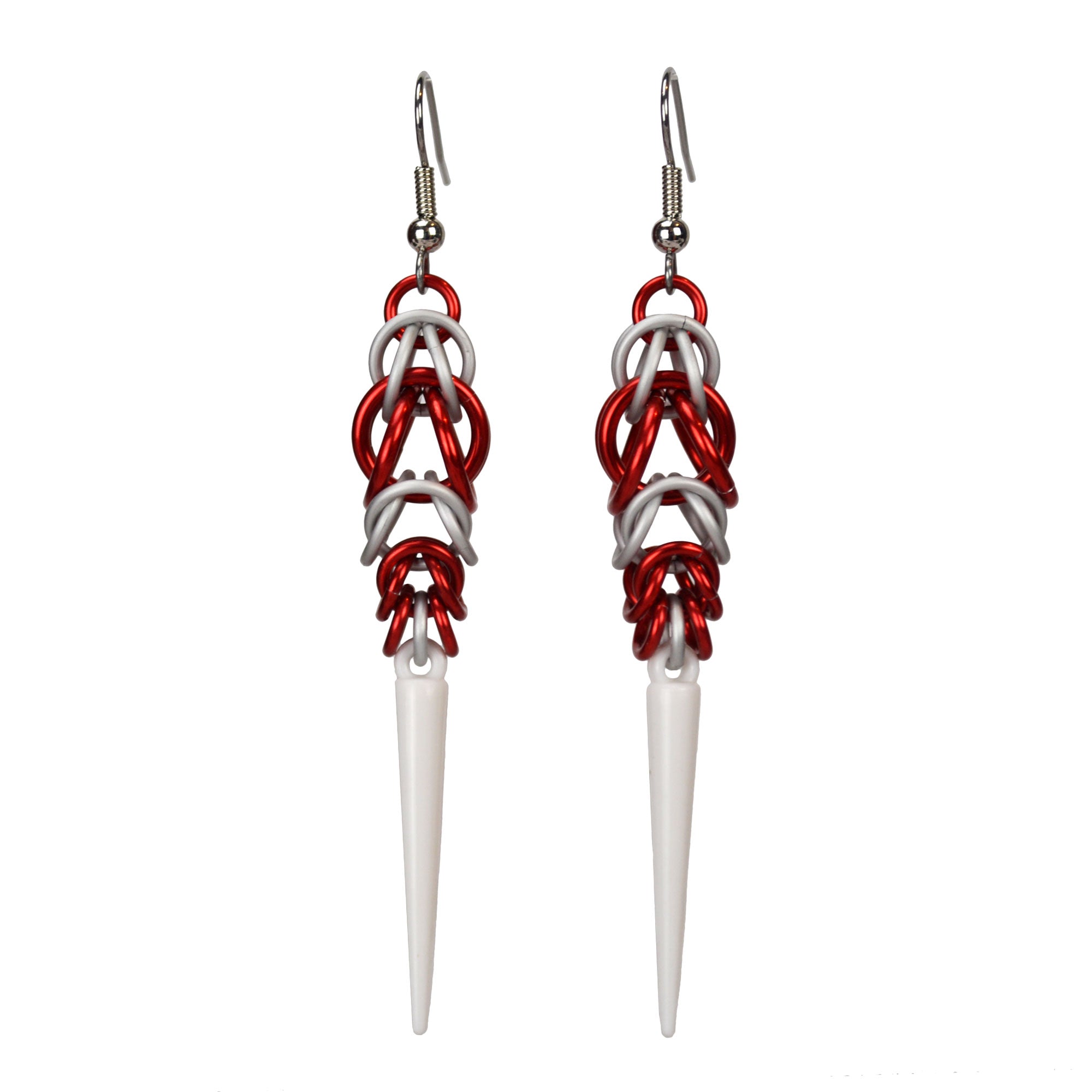 Candy Cane Spike Earrings