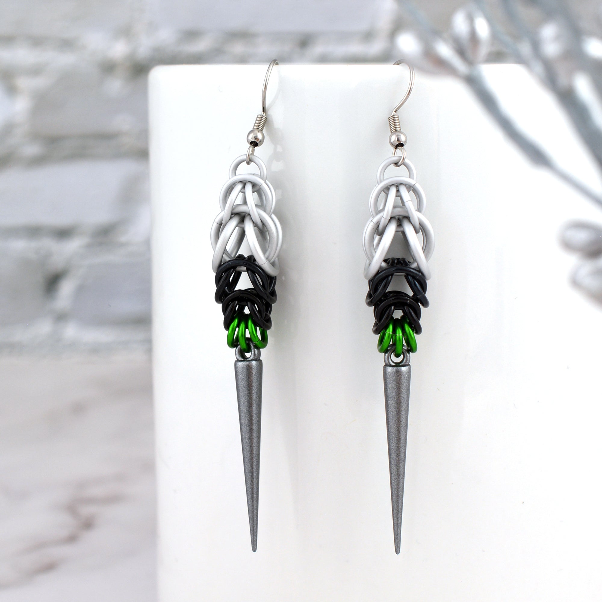 Pride Spike Earrings - Choose Your Flag